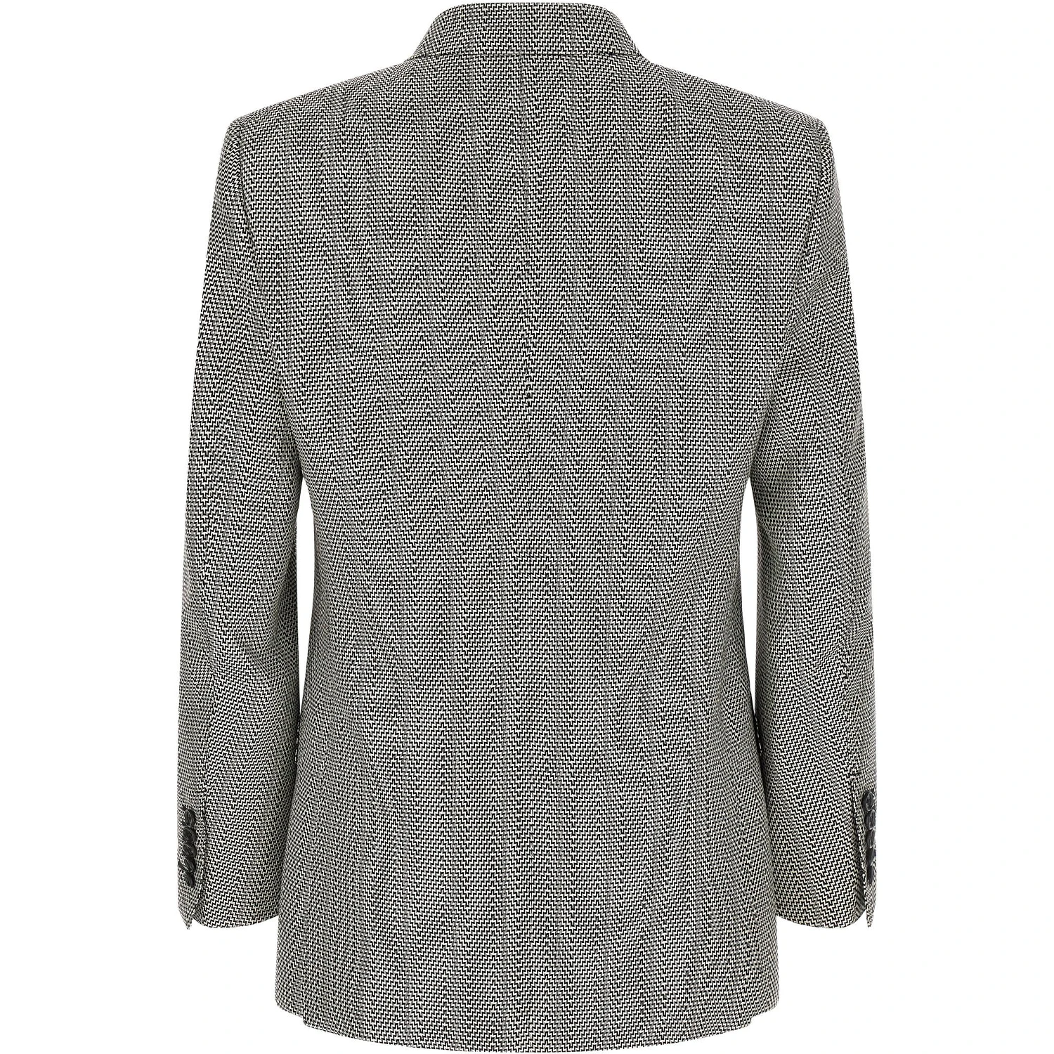 Bicolor Silk Blazer
