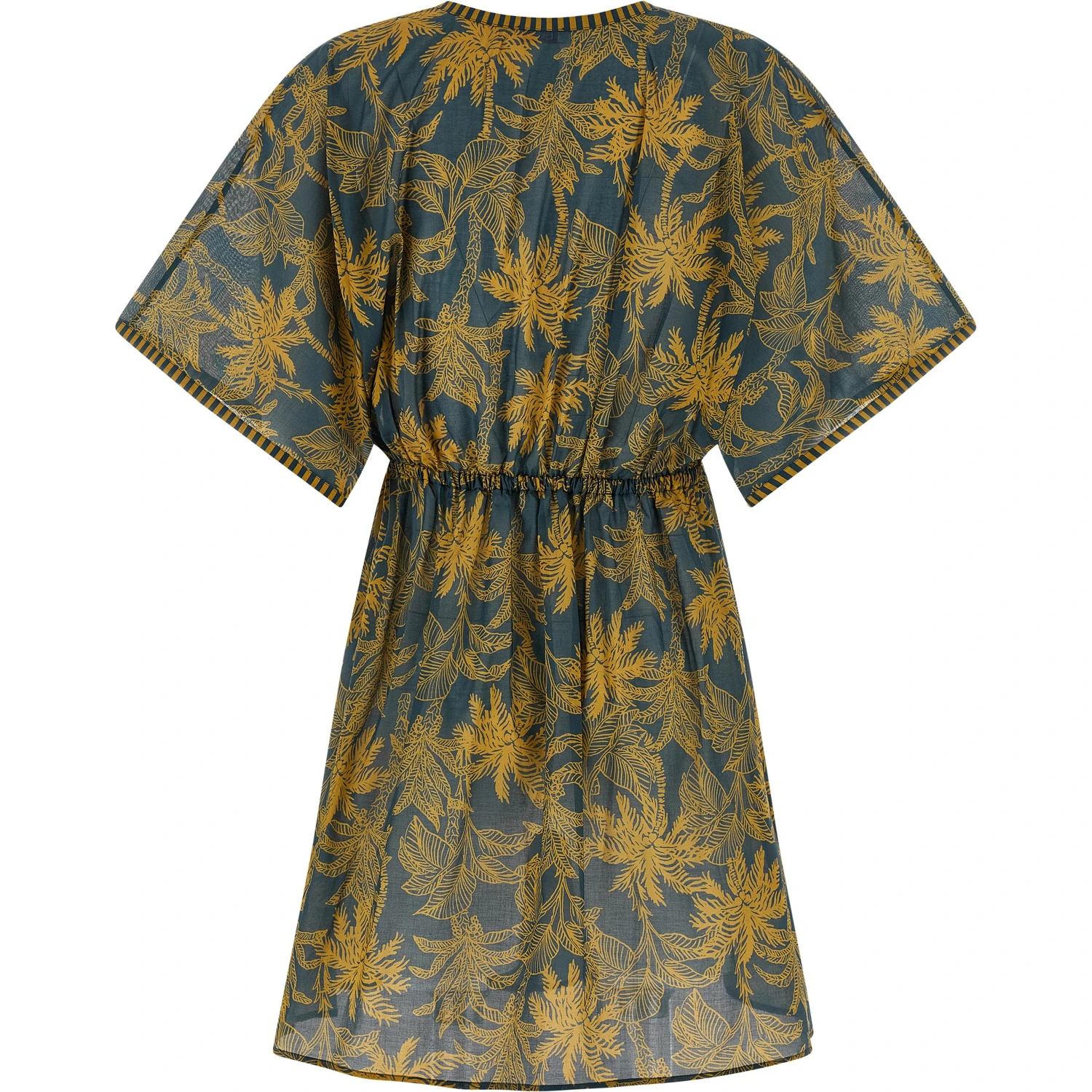 Multicolor Cotton Casual Dress