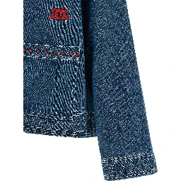 Blue Cotton Denim Jacket