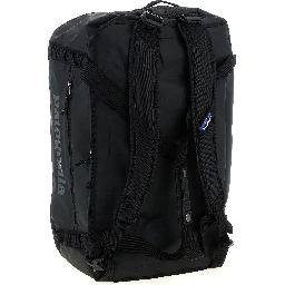 Black Polyester Backpack