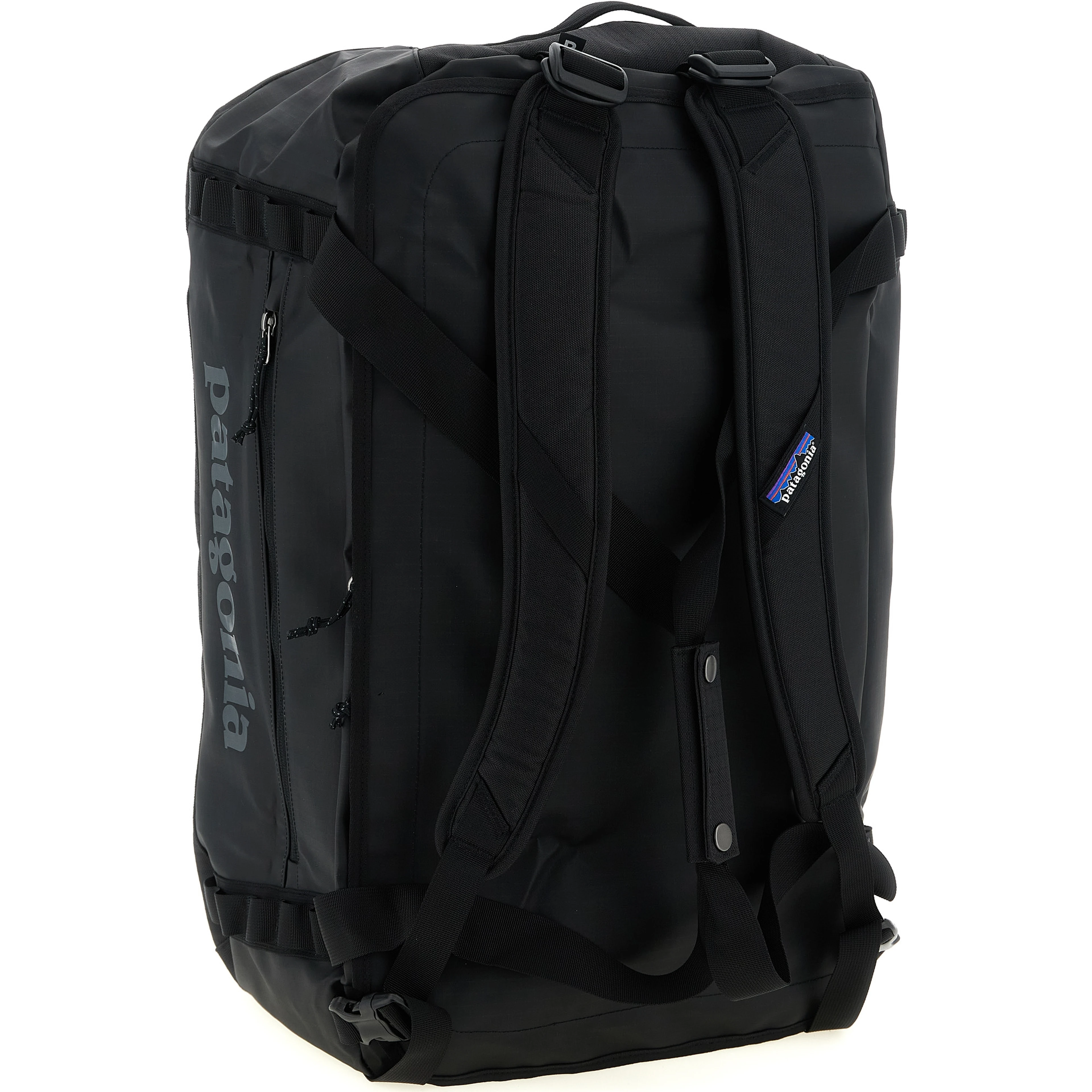 Black Polyester Backpack