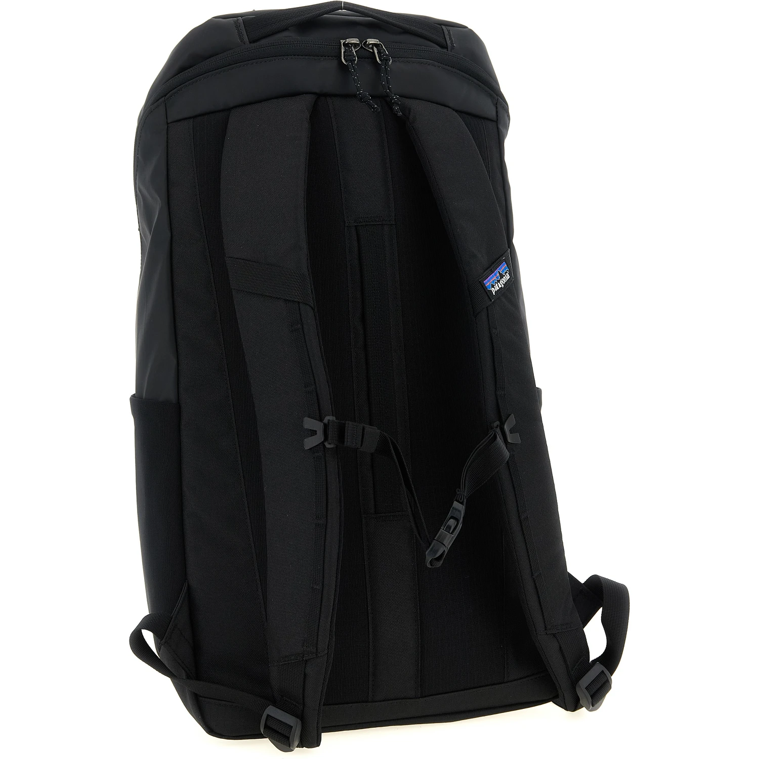 Black Polyester Backpack