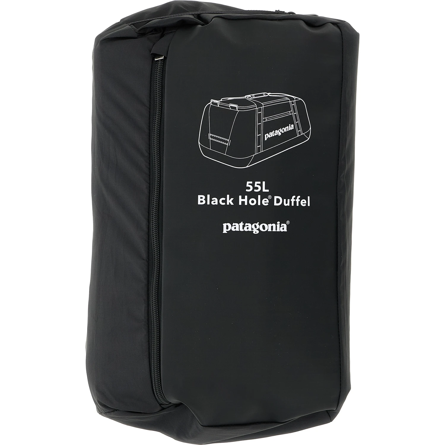 Black Polyester Backpack