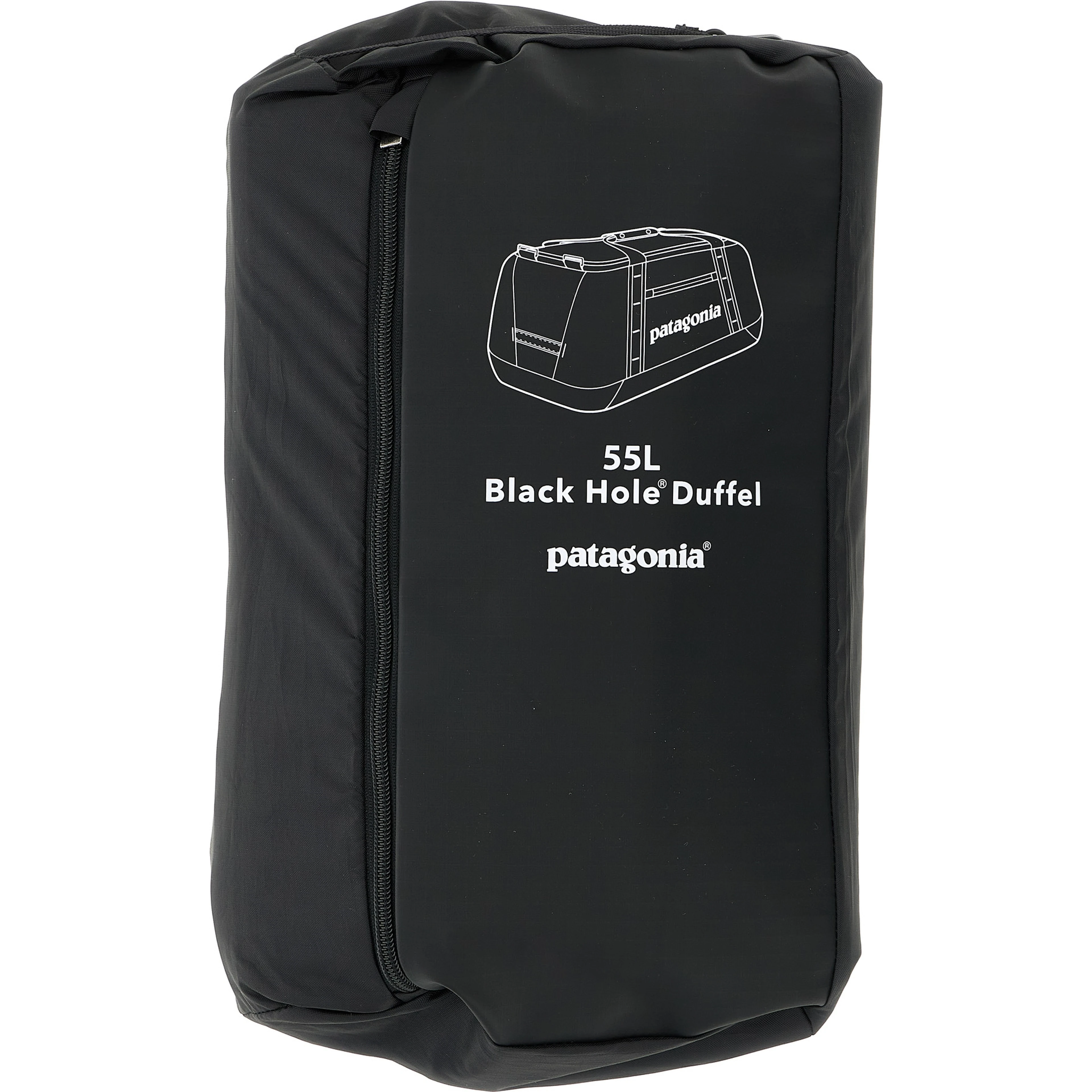 Black Polyester Backpack