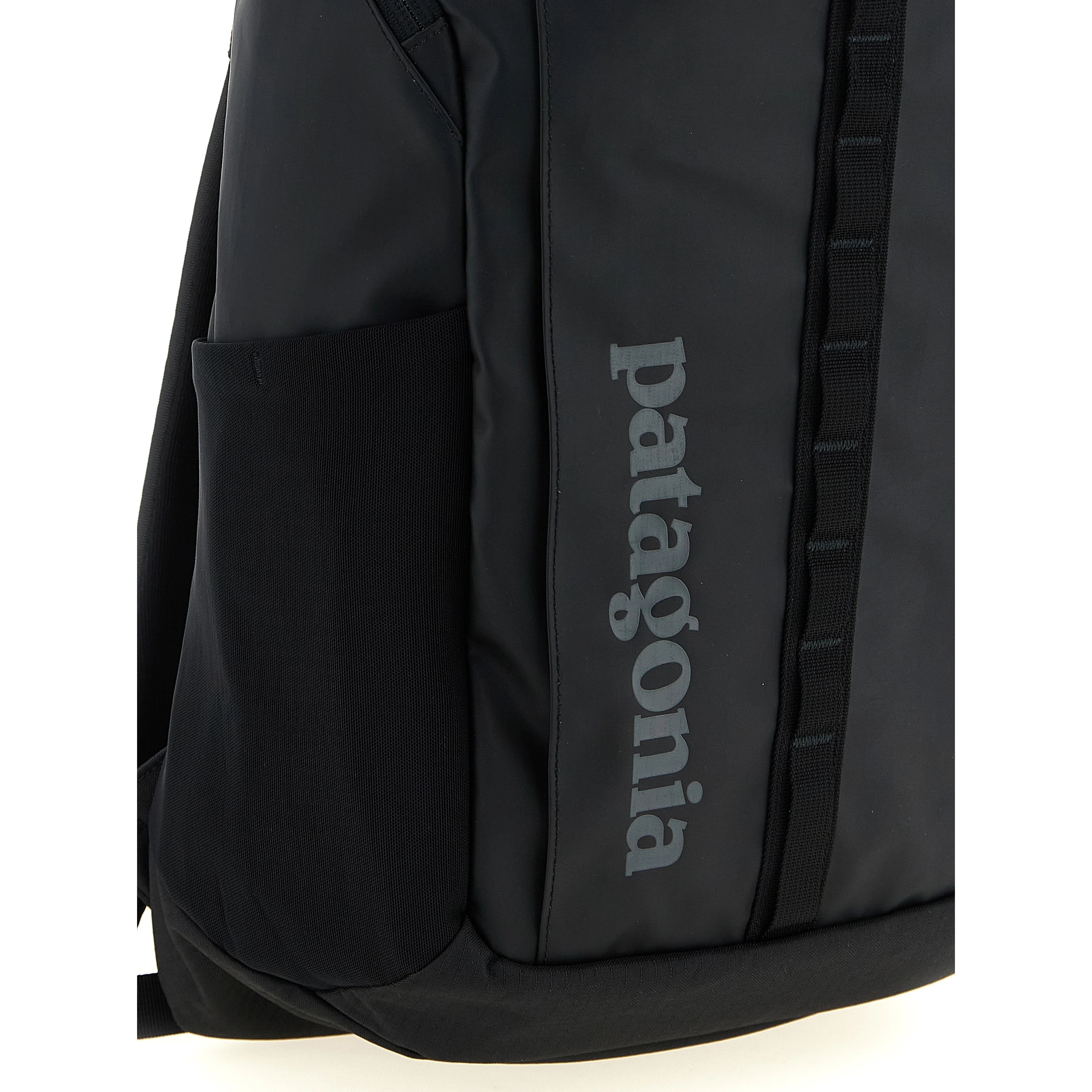 Black Polyester Backpack