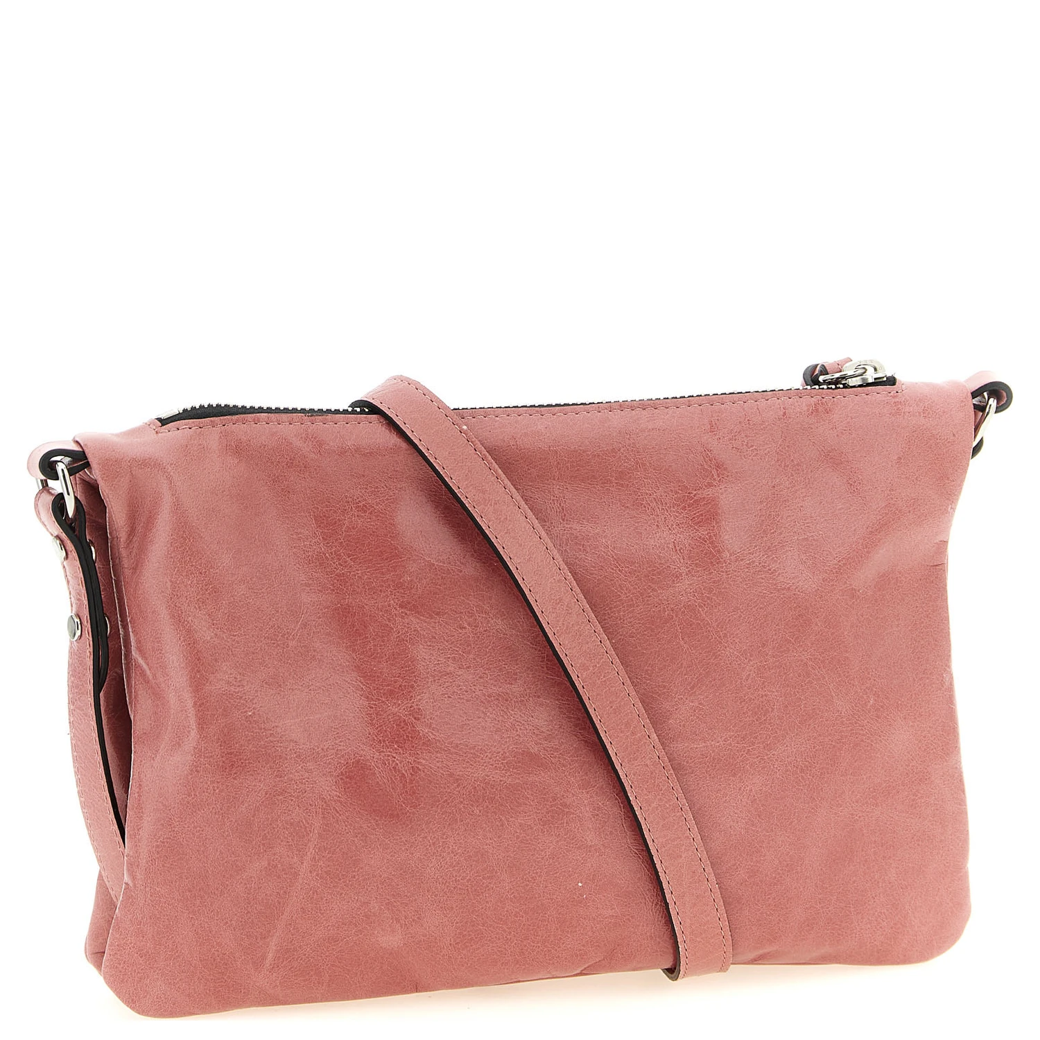 Multicolor Calfskin Crossbody Bag
