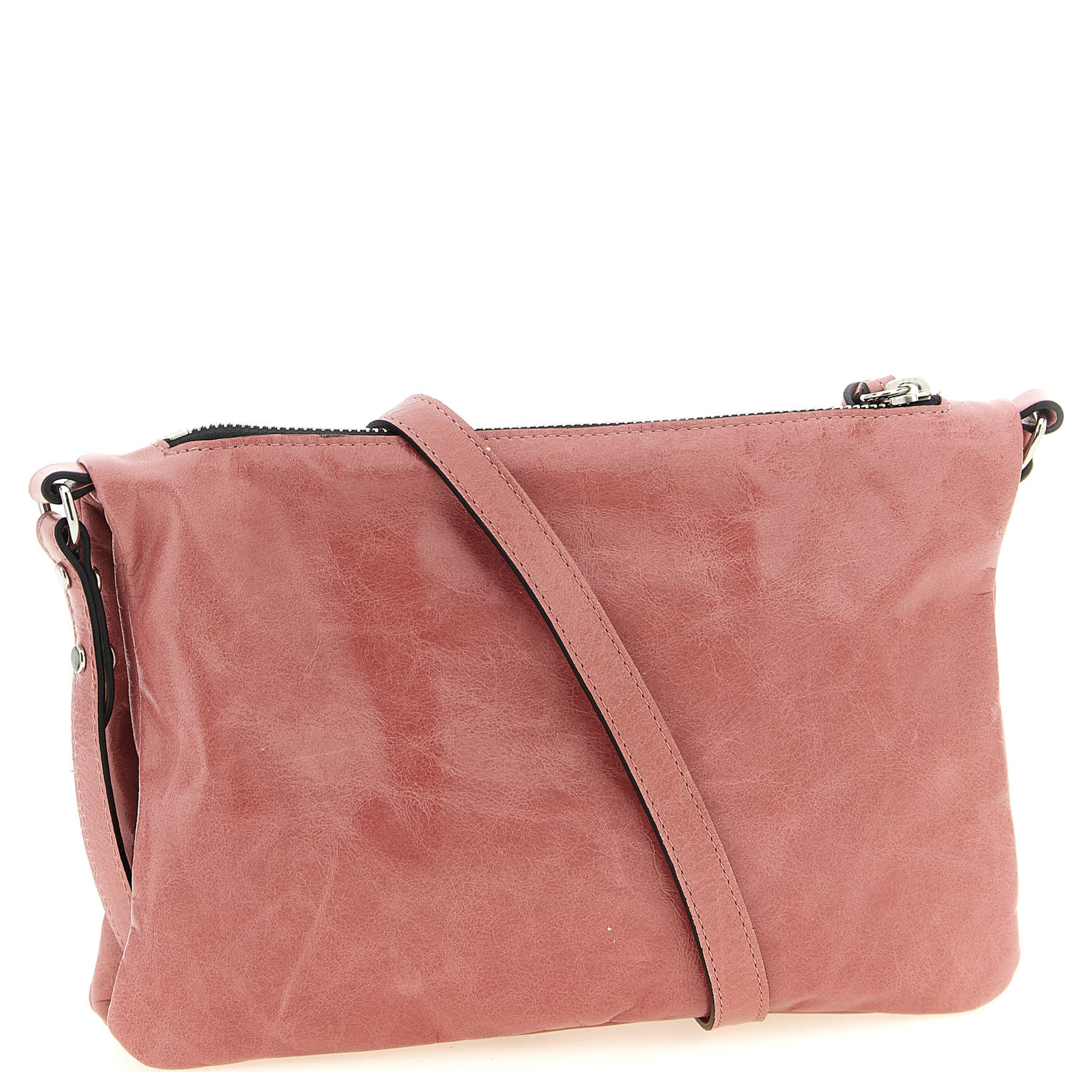 Multicolor Calfskin Crossbody Bag
