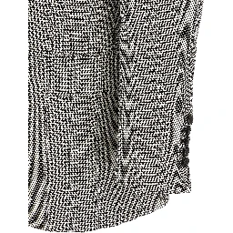 Bicolor Silk Blazer