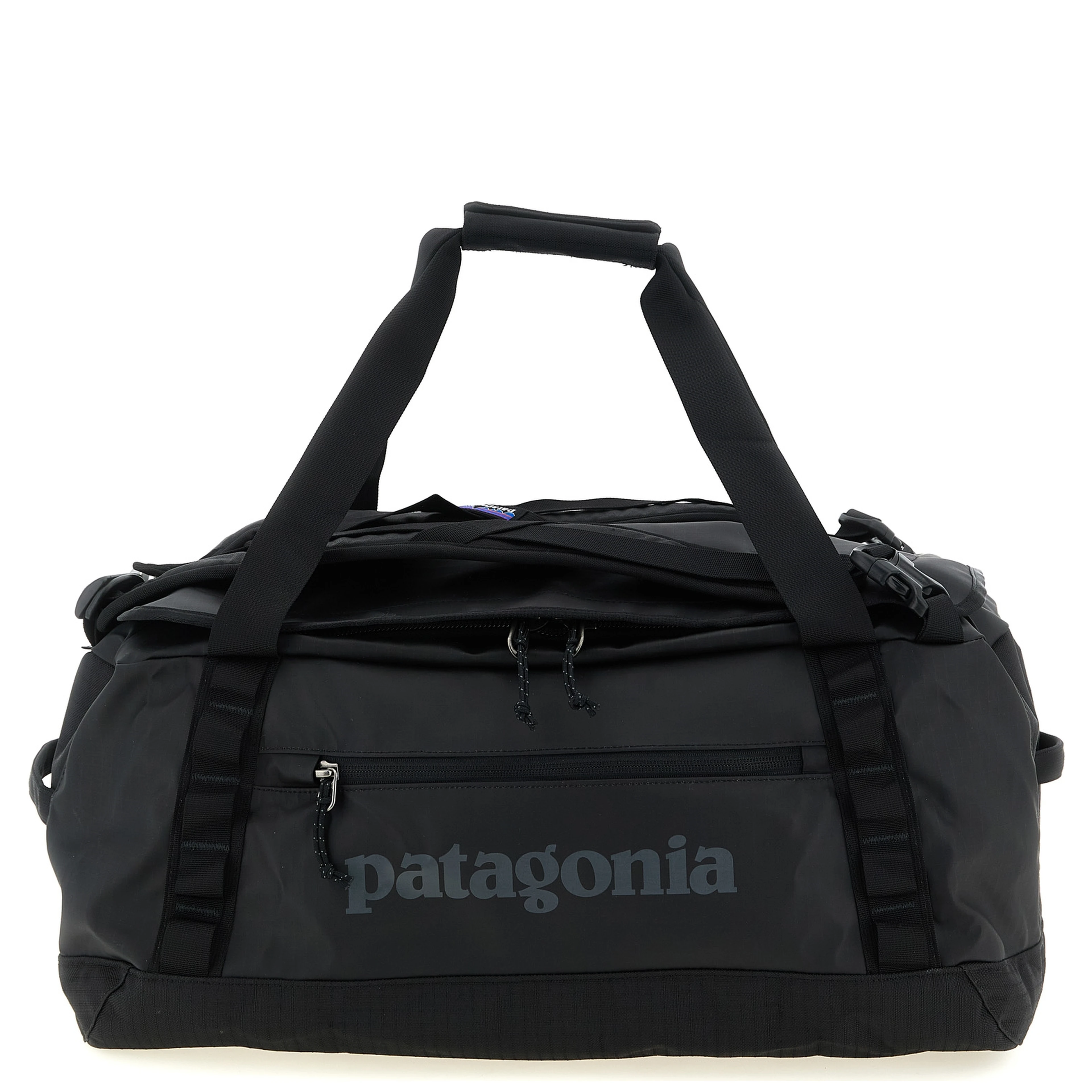 Black Polyester Backpack