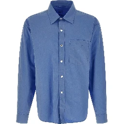 Blue Organic Cotton Blouse