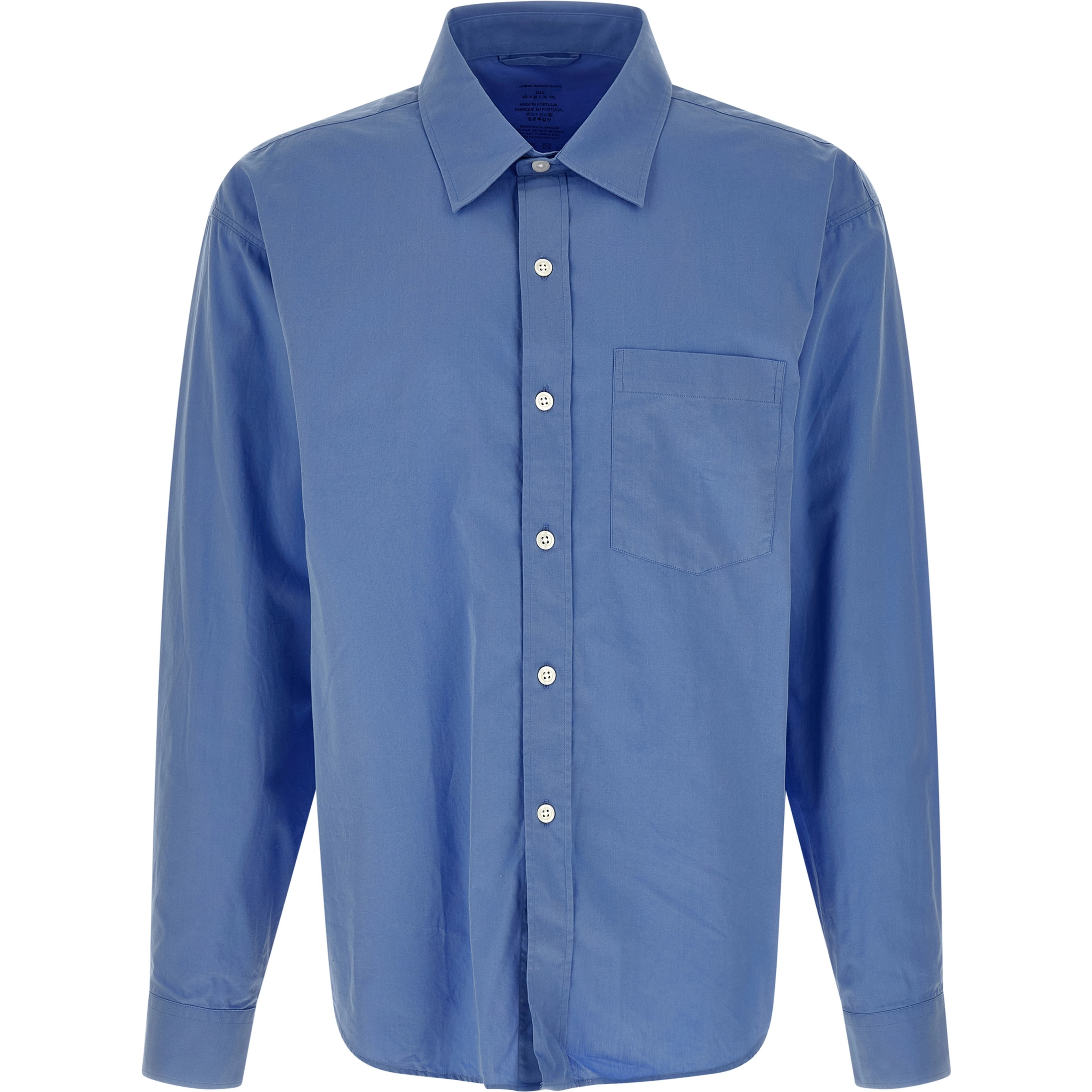 Blue Organic Cotton Blouse