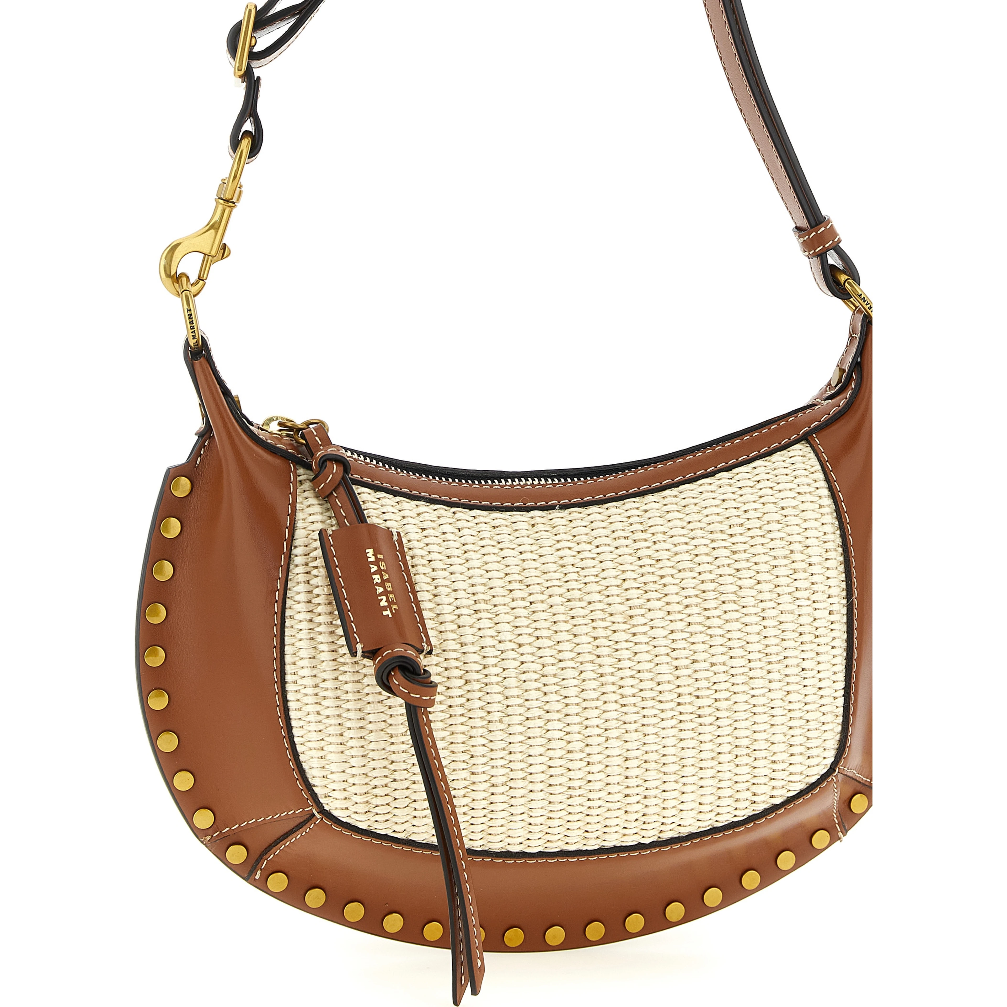 Brown Calfskin Shoulder Bag