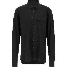Black Cotton Blouse
