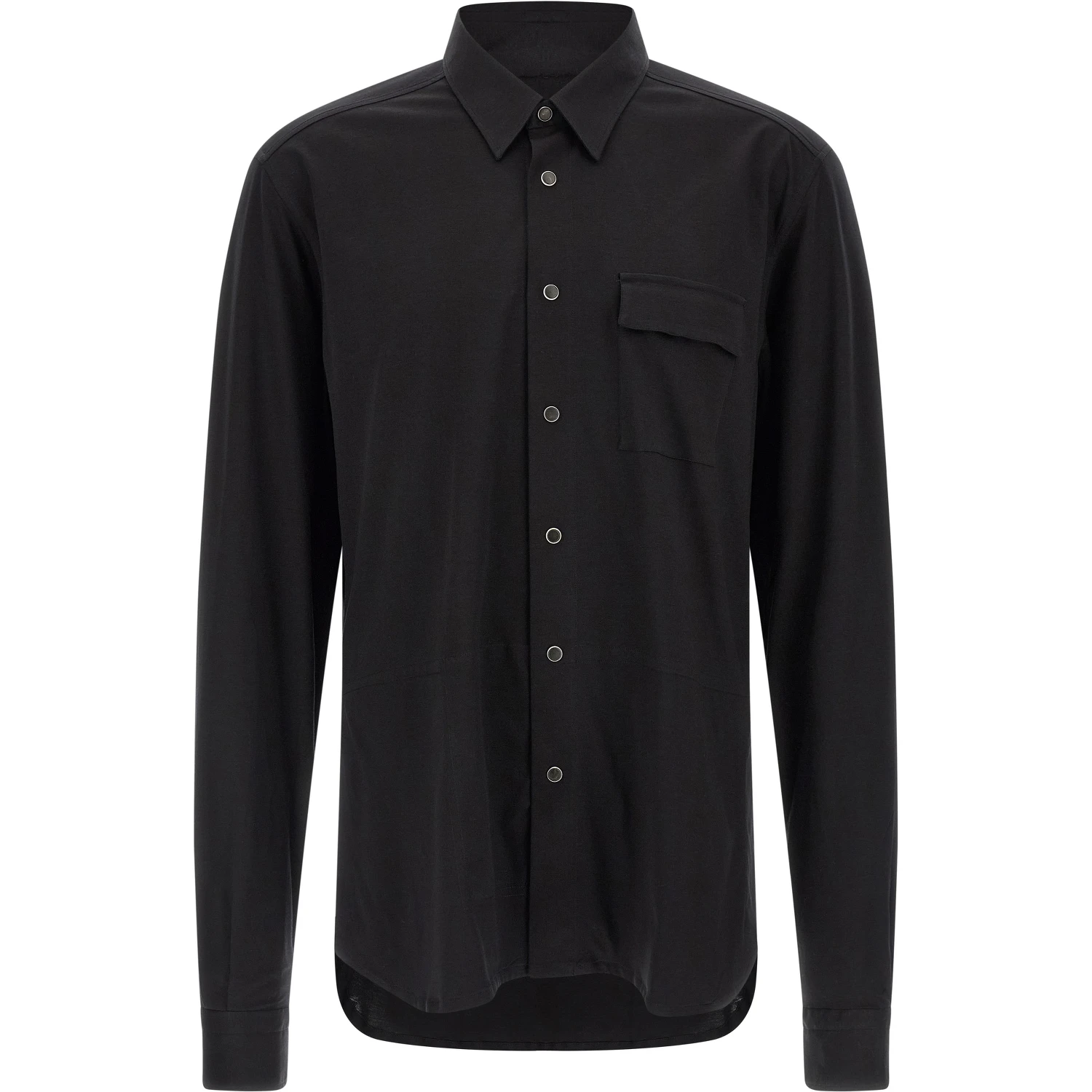 Black Cotton Blouse