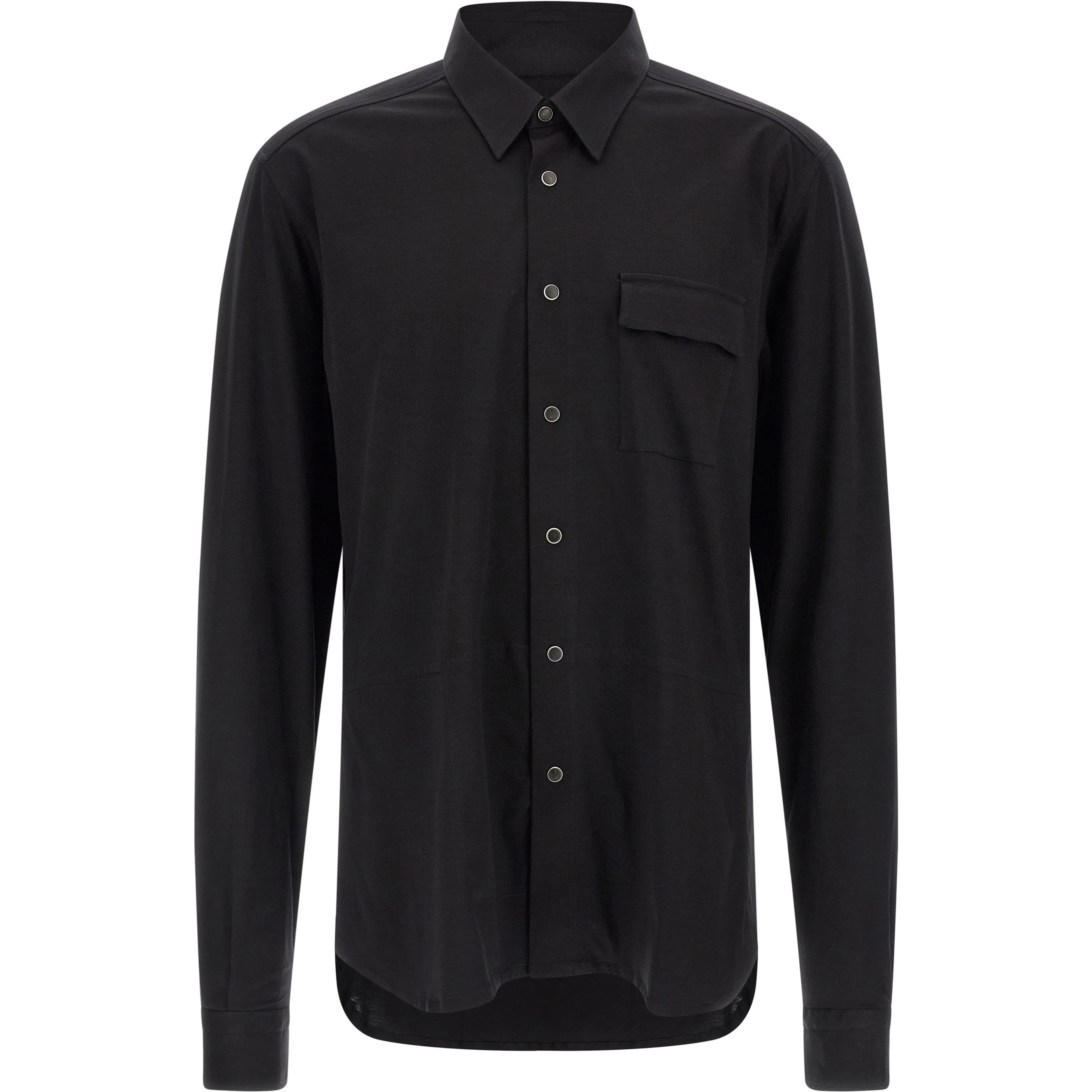 Black Cotton Blouse
