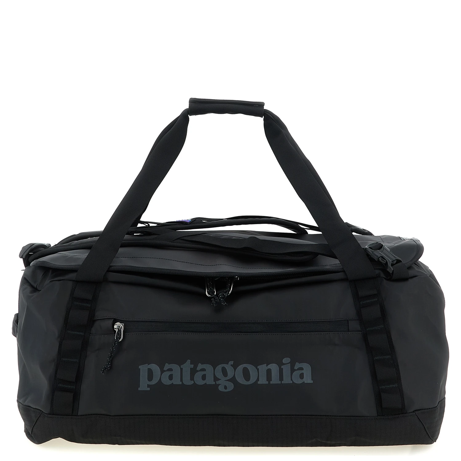 Black Polyester Backpack