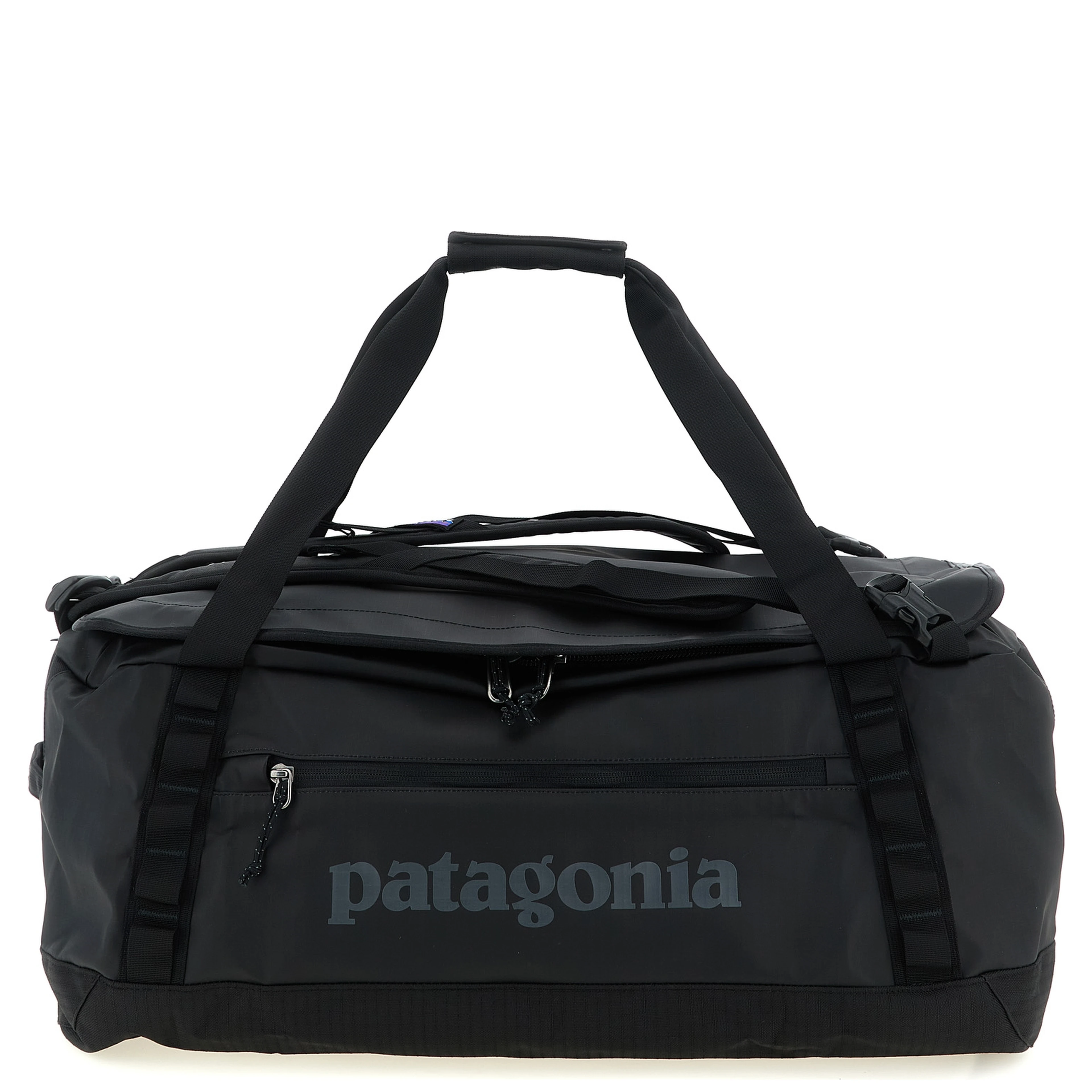 Black Polyester Backpack