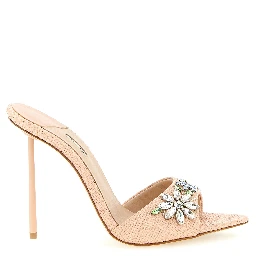 Multicolor Polyamide Stiletto Heel Sandals