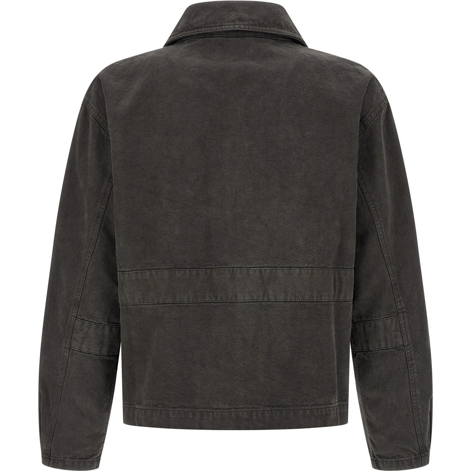 Gray Organic Cotton Denim Jacket