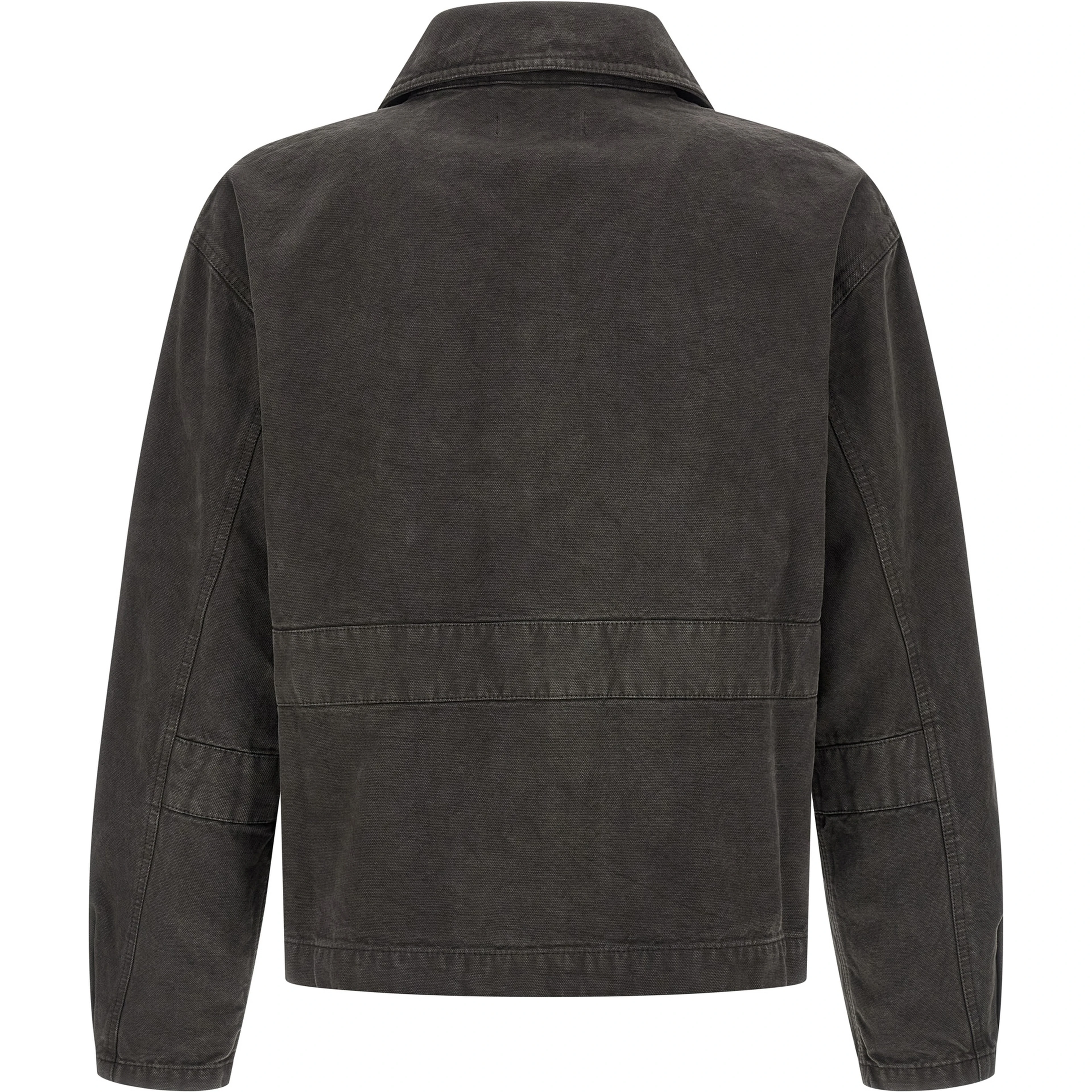 Gray Organic Cotton Denim Jacket