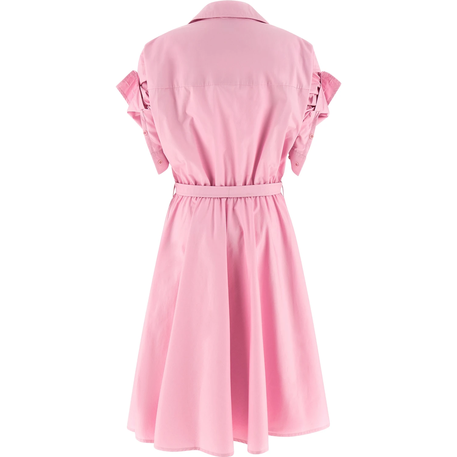 Multicolor Cotton Midi Dress