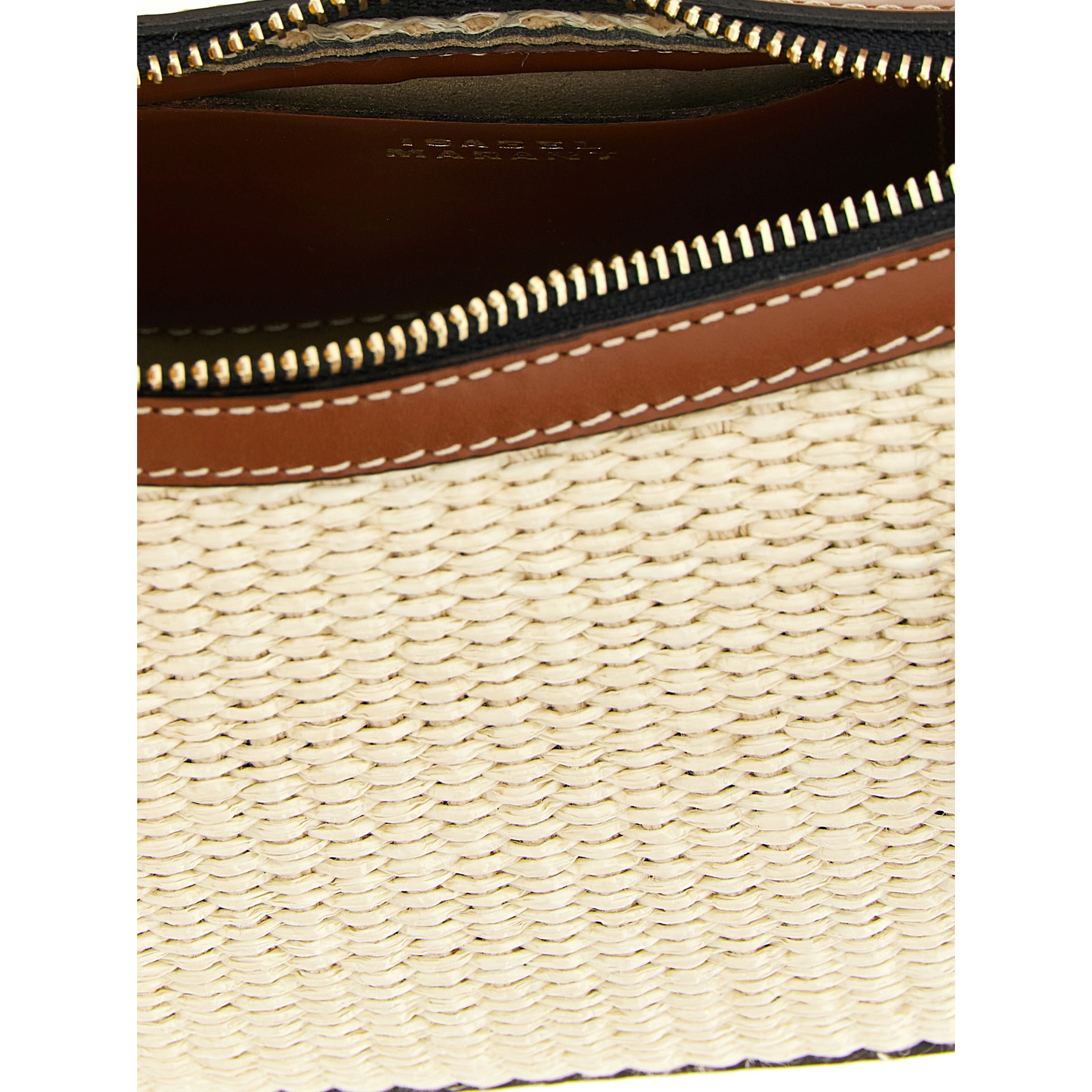 Brown Calfskin Shoulder Bag