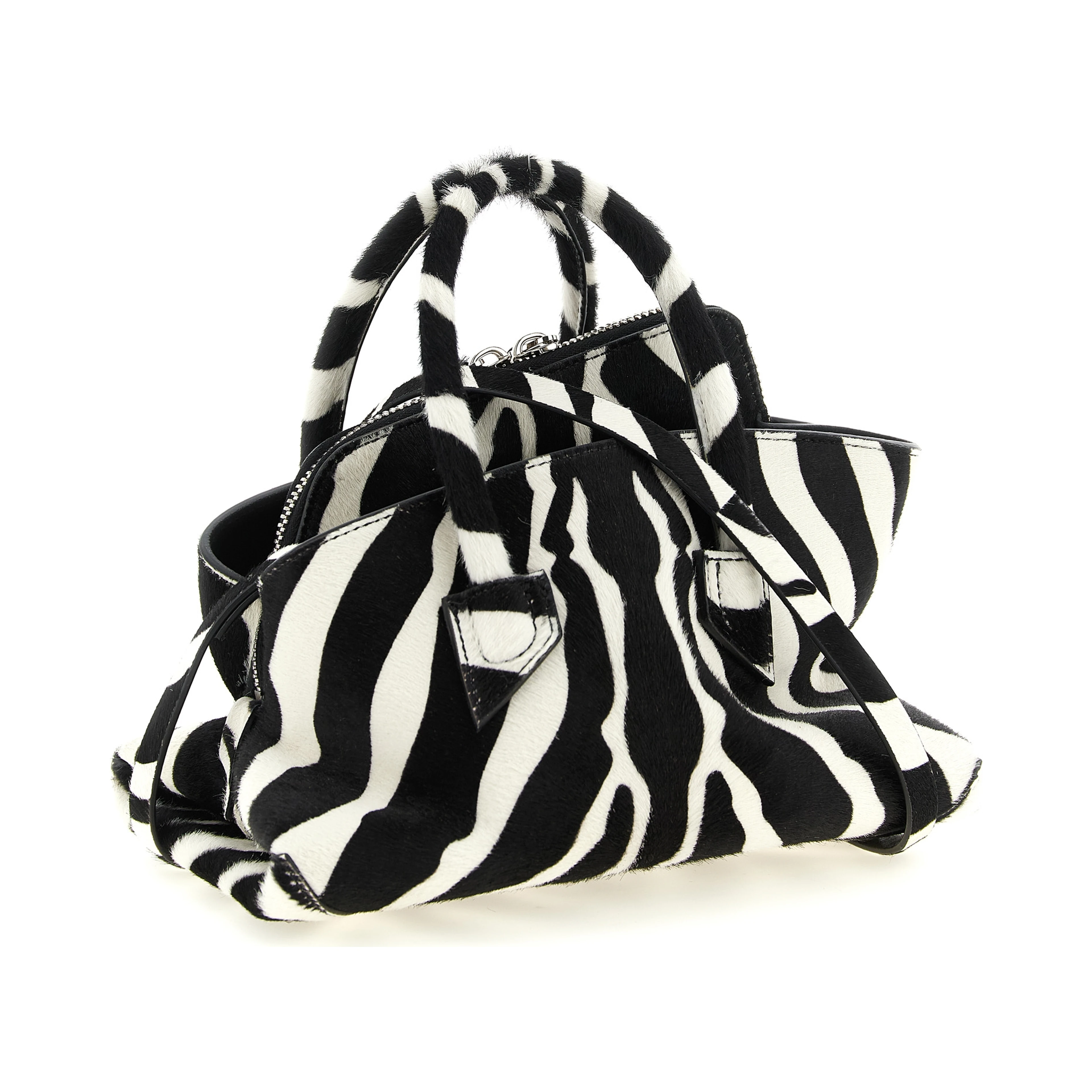 Bicolor Calfskin Handbag