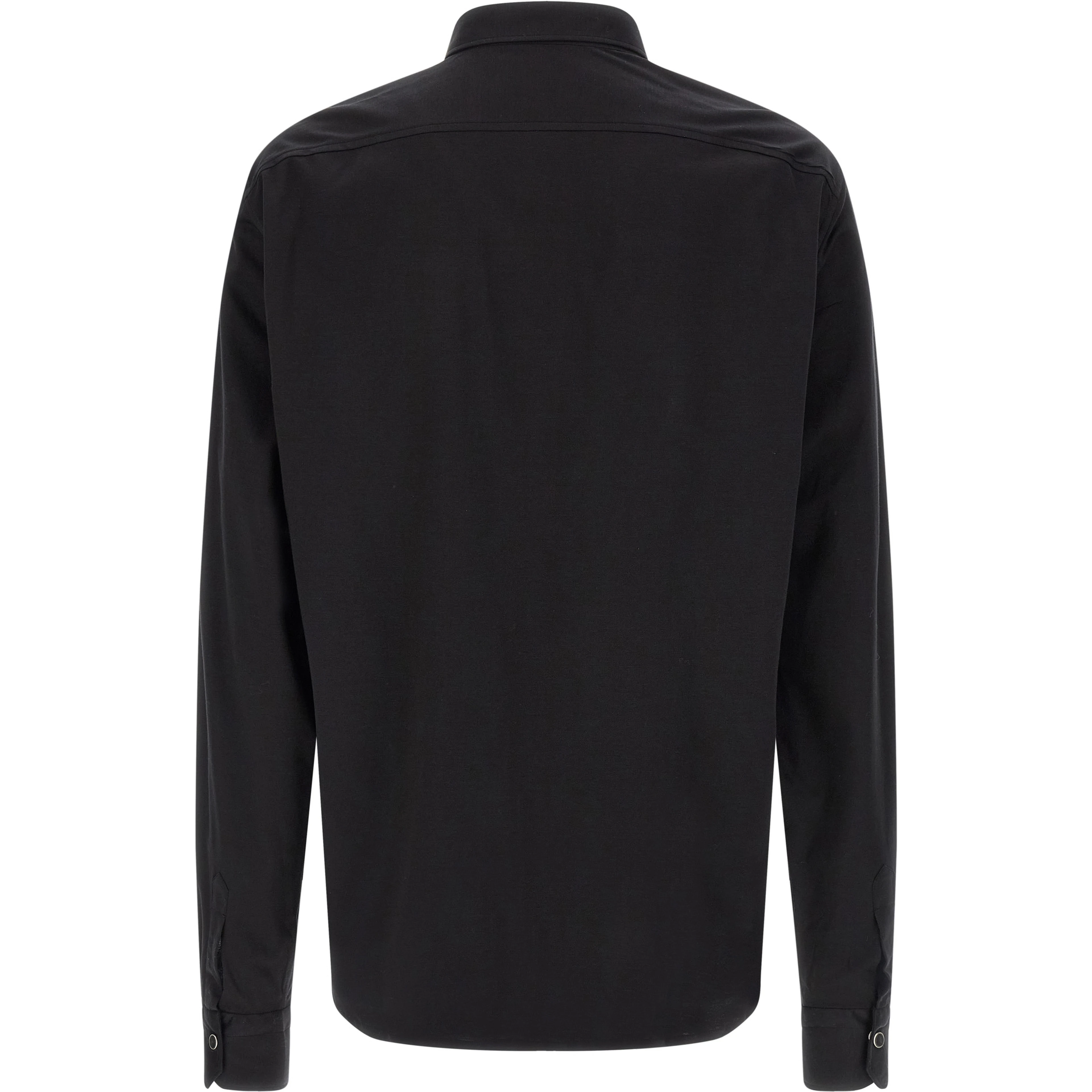 Black Cotton Blouse