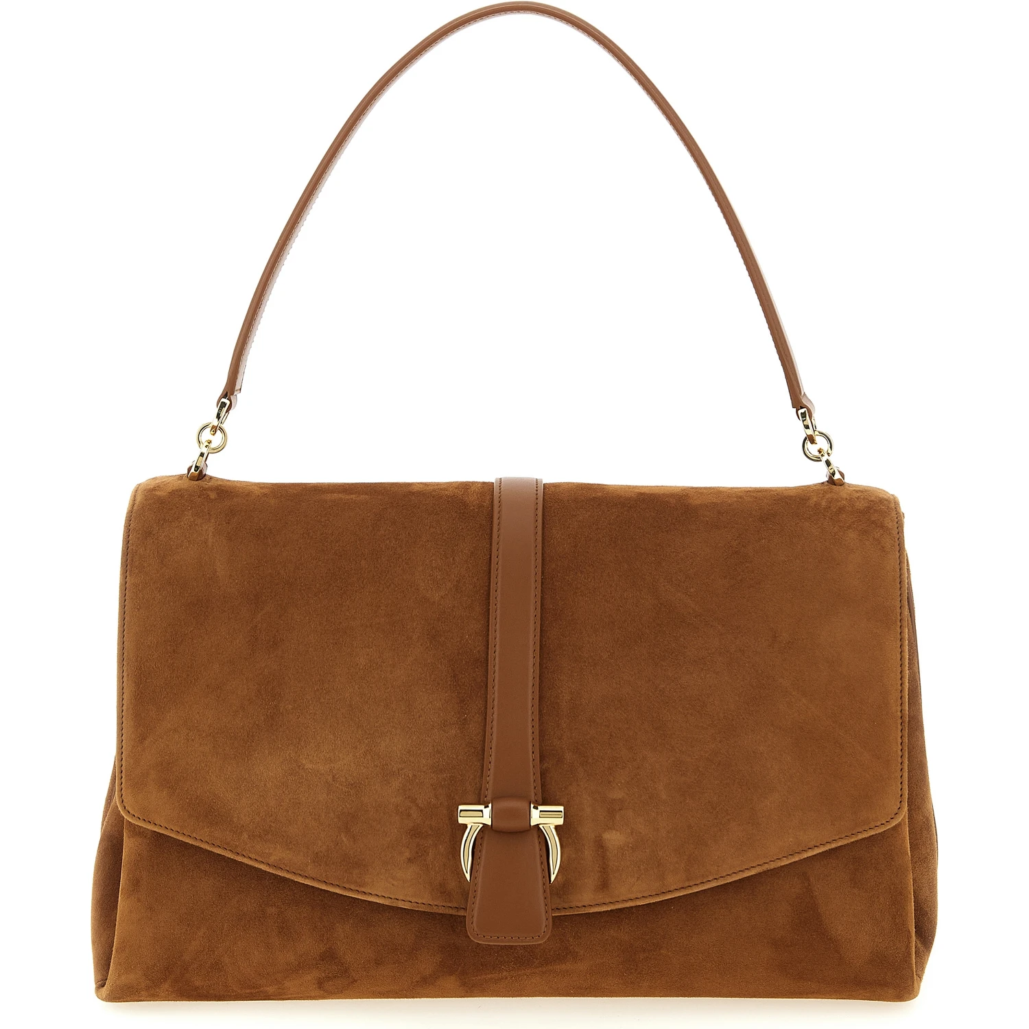 Brown Goatskin Shoulder Bag