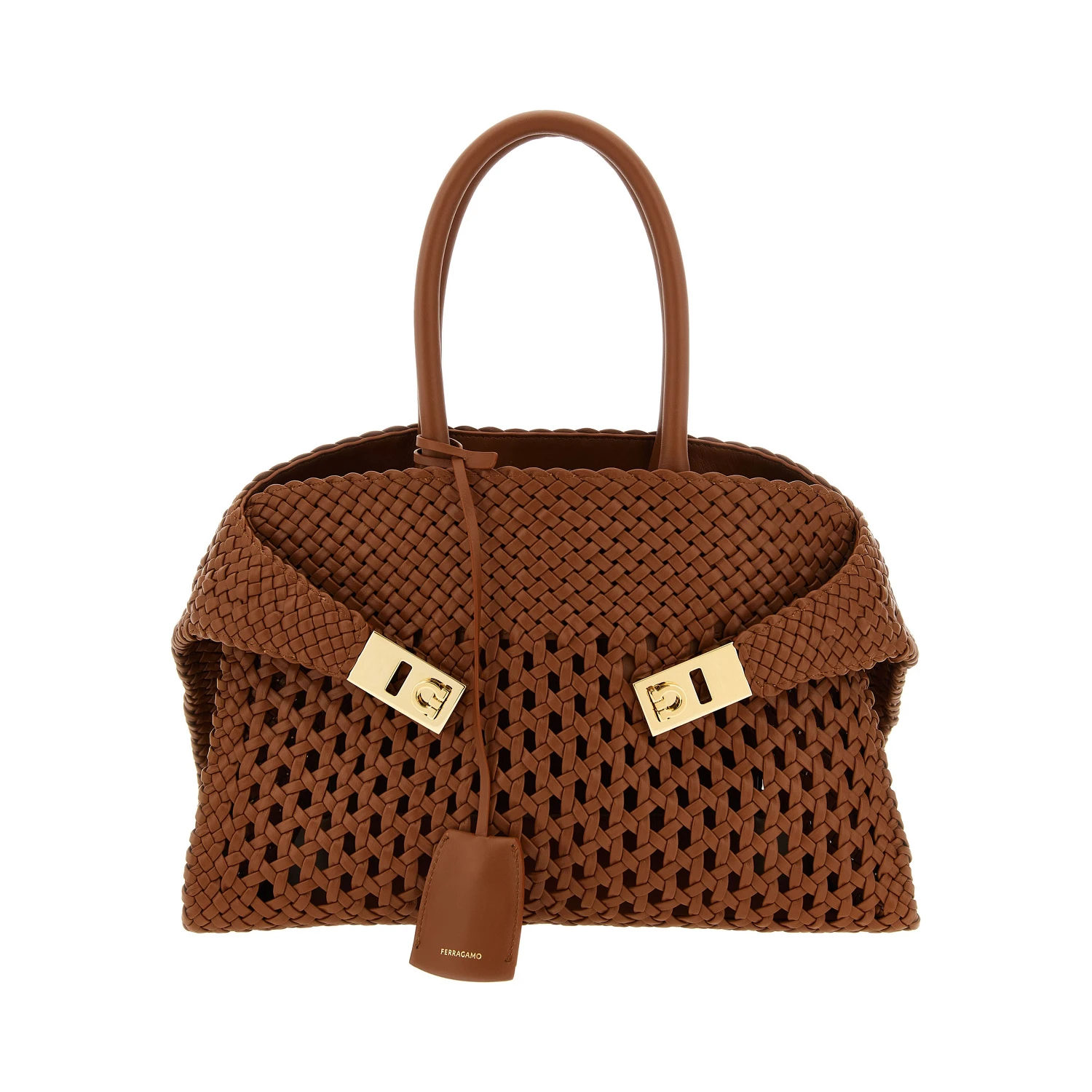 Brown Calfskin Handbag