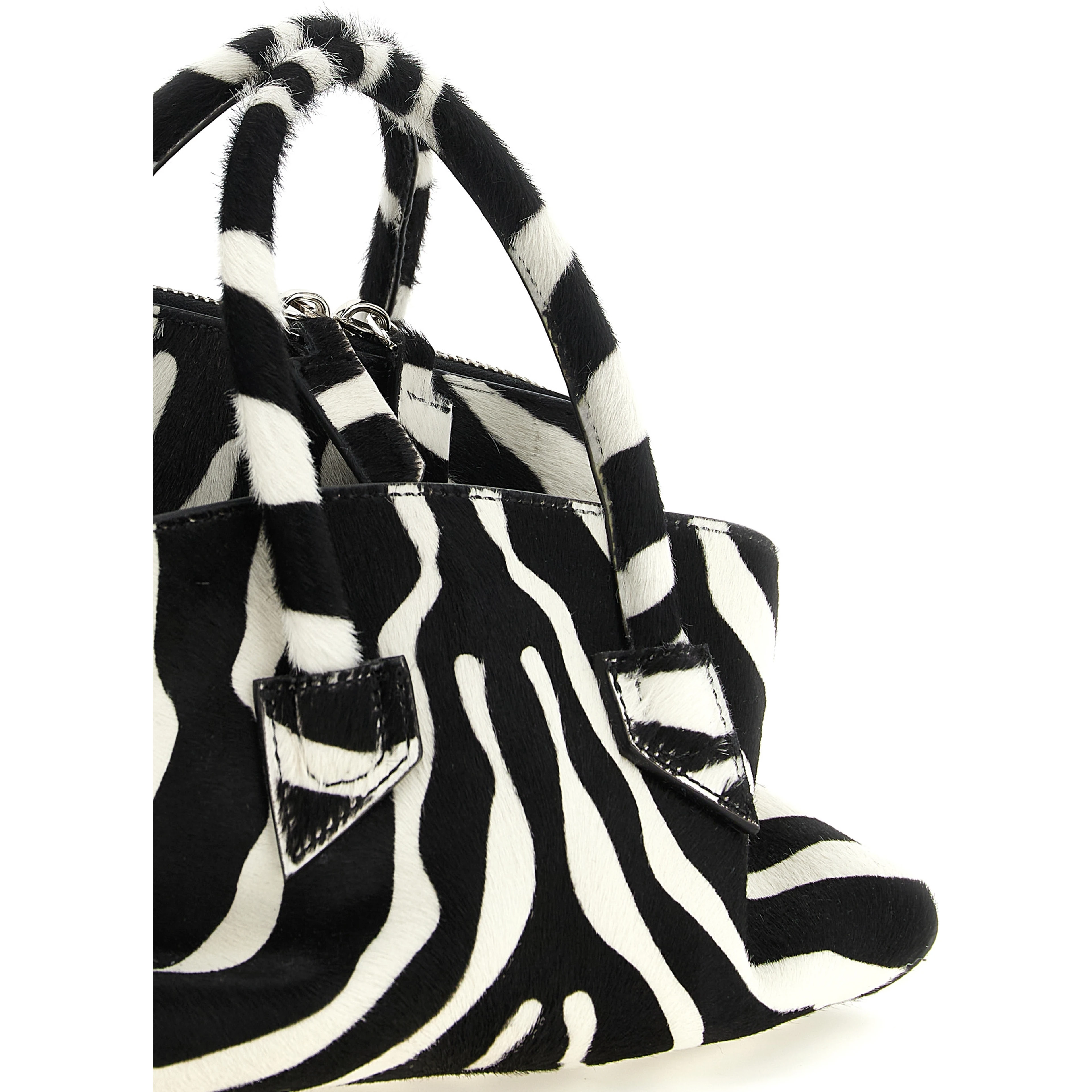 Bicolor Calfskin Handbag