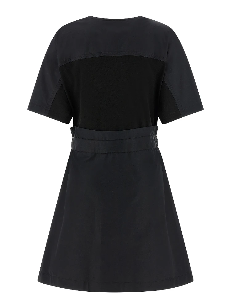 Black Cotton Short Dress alternative