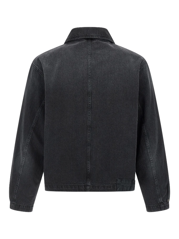 Black Organic Cotton Denim Jacket alternative