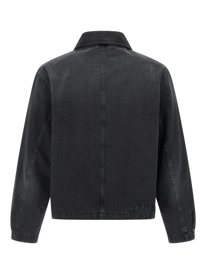 Black Organic Cotton Denim Jacket