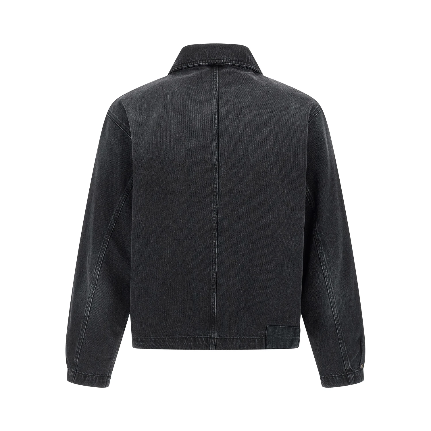 Black Organic Cotton Denim Jacket