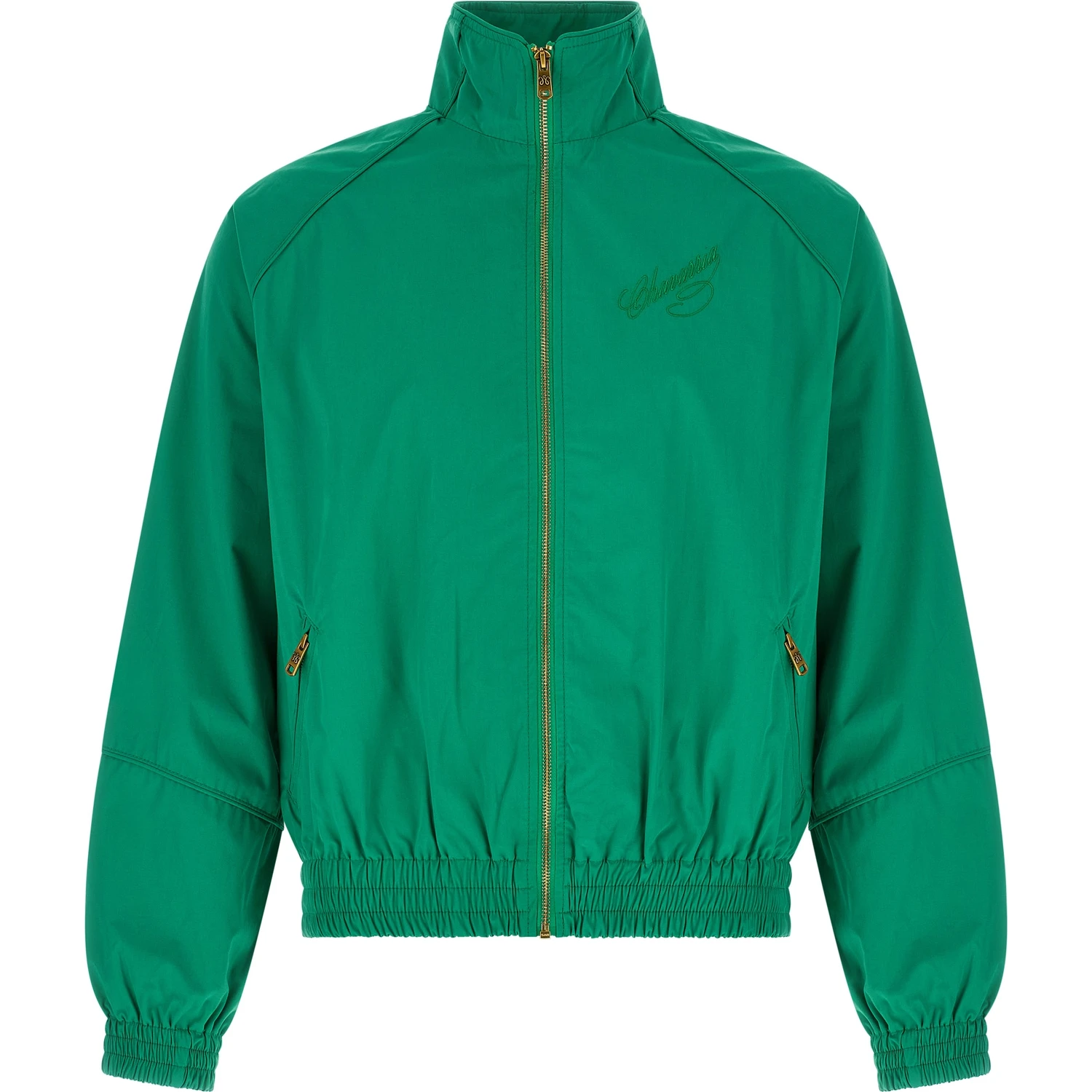 Bicolor Cotton Shell Jacket