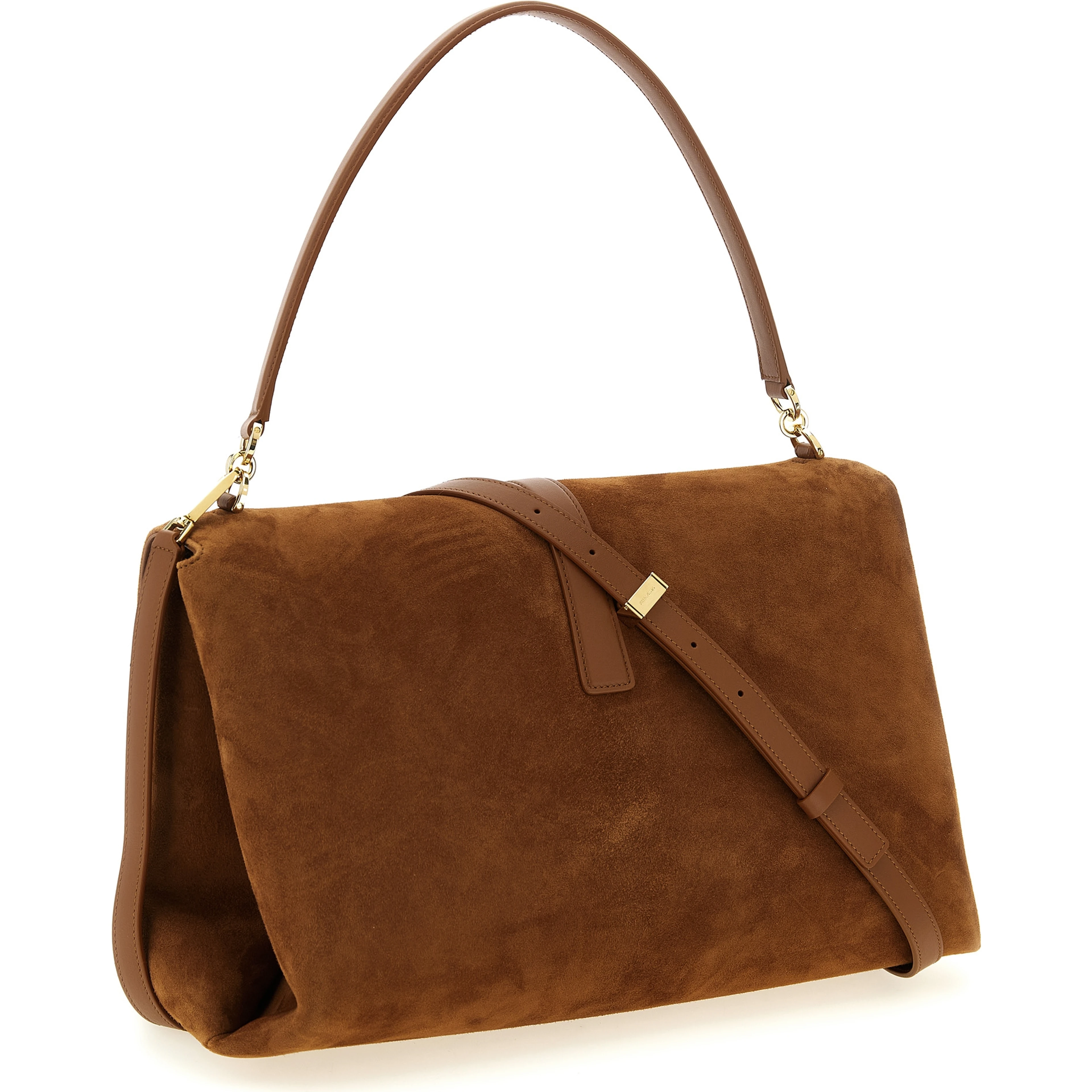 Brown Goatskin Shoulder Bag