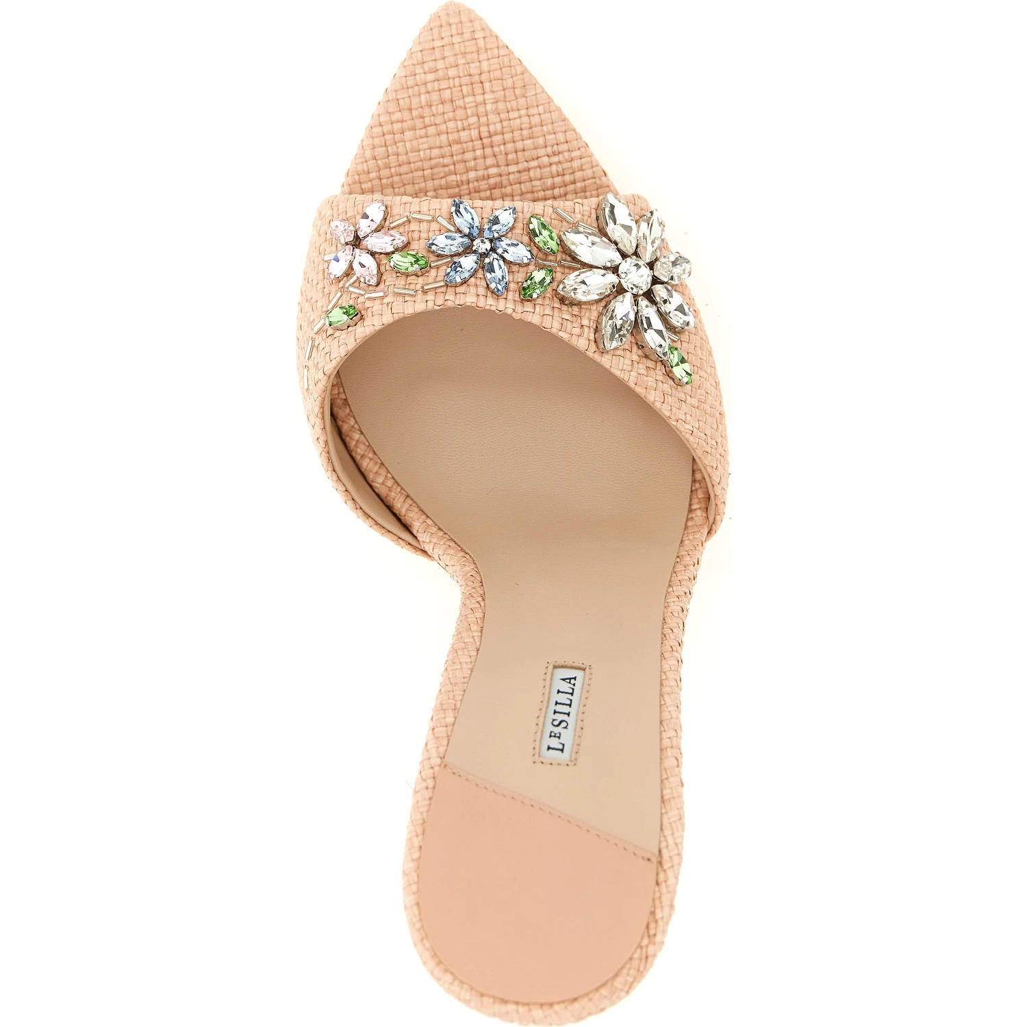 Multicolor Polyamide Stiletto Heel Sandals