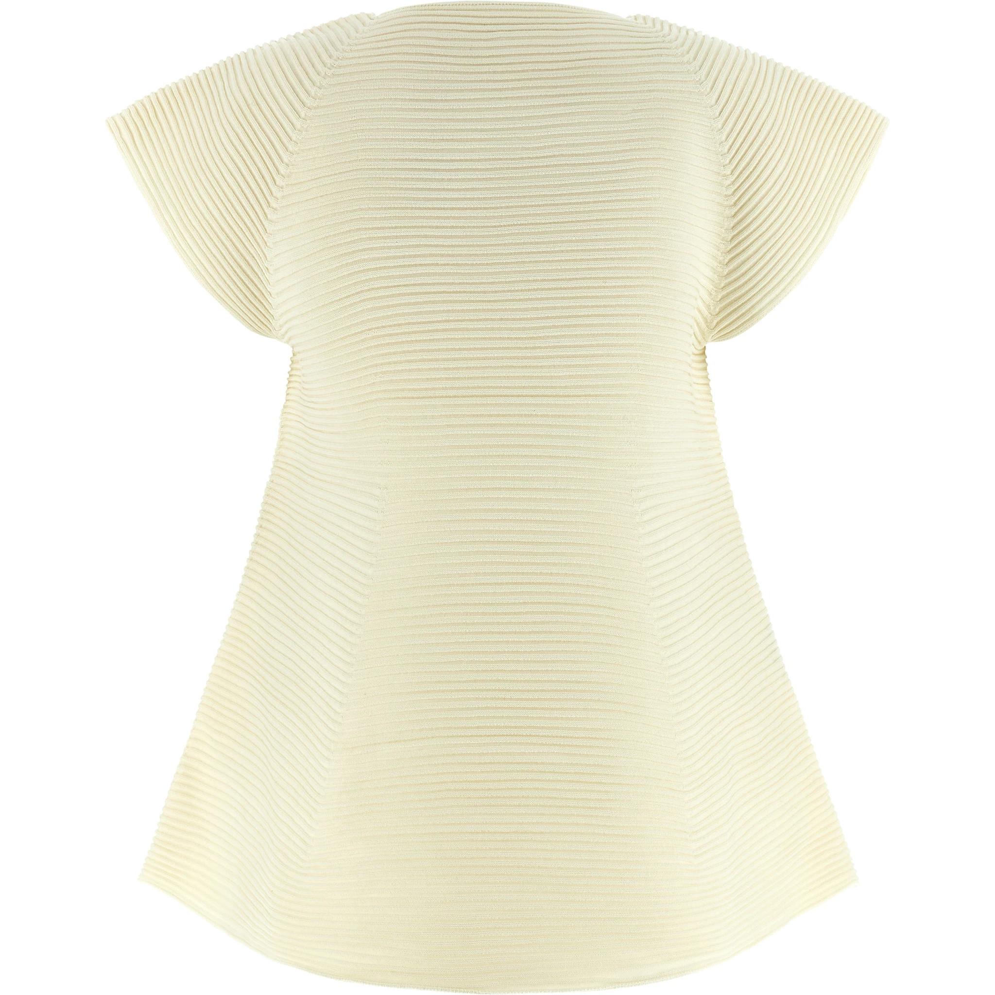Bicolor Polyester Short Dress