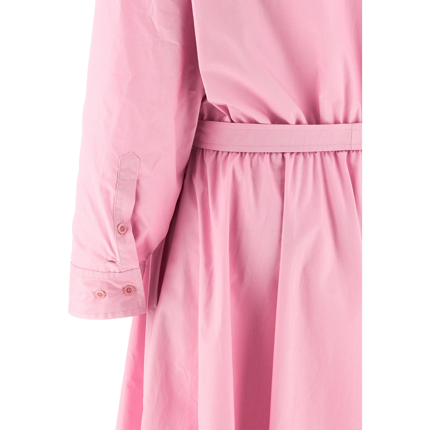 Multicolor Cotton Midi Dress