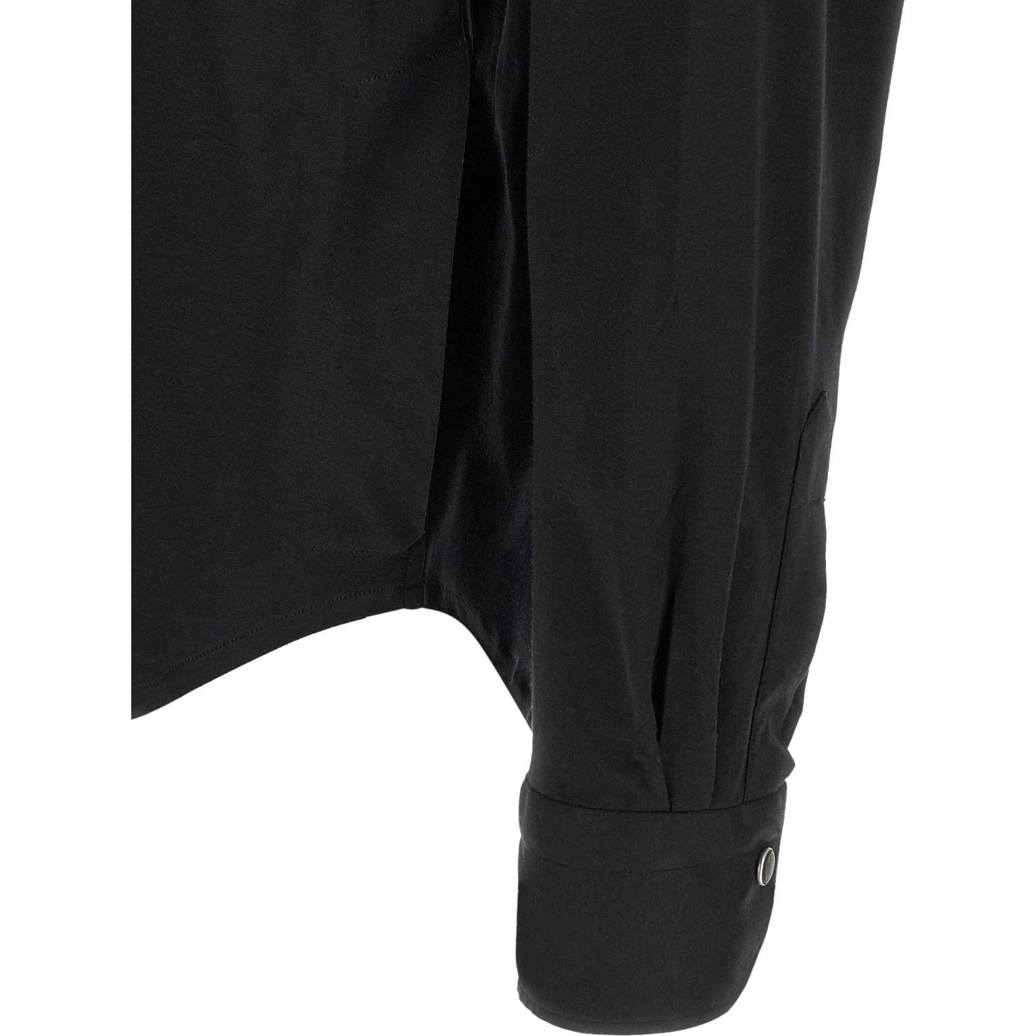 Black Cotton Blouse
