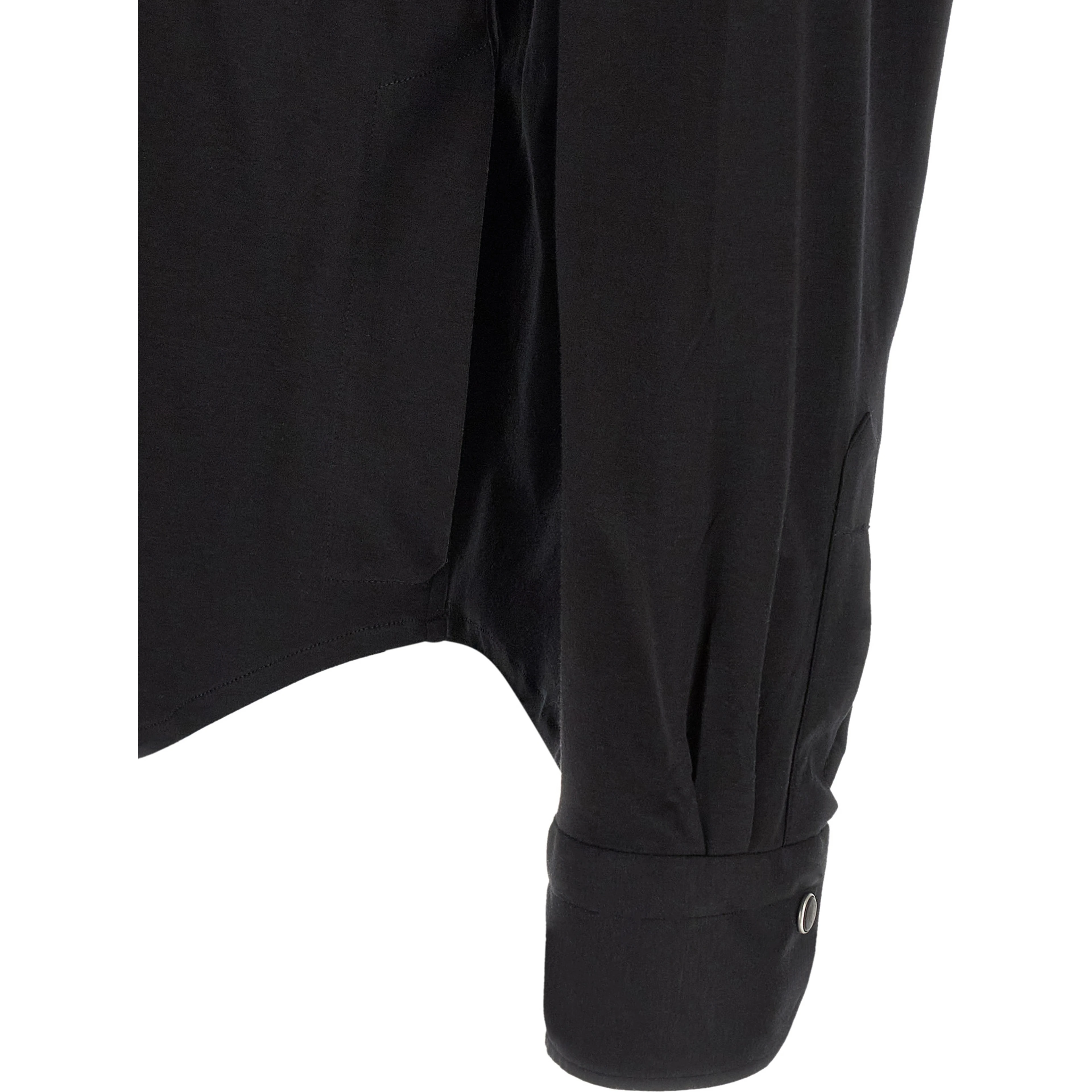 Black Cotton Blouse