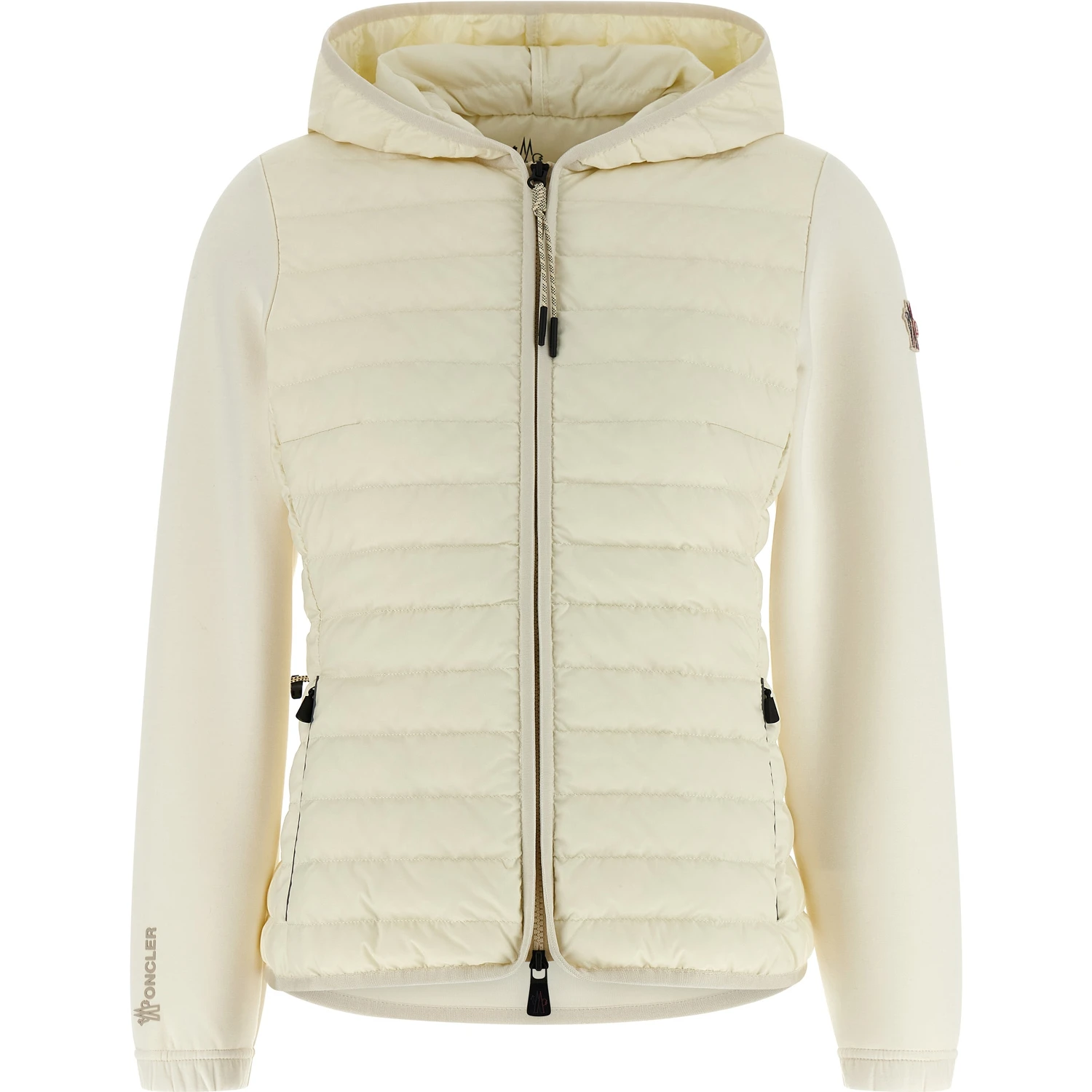 White Polyamide Sweatshirt