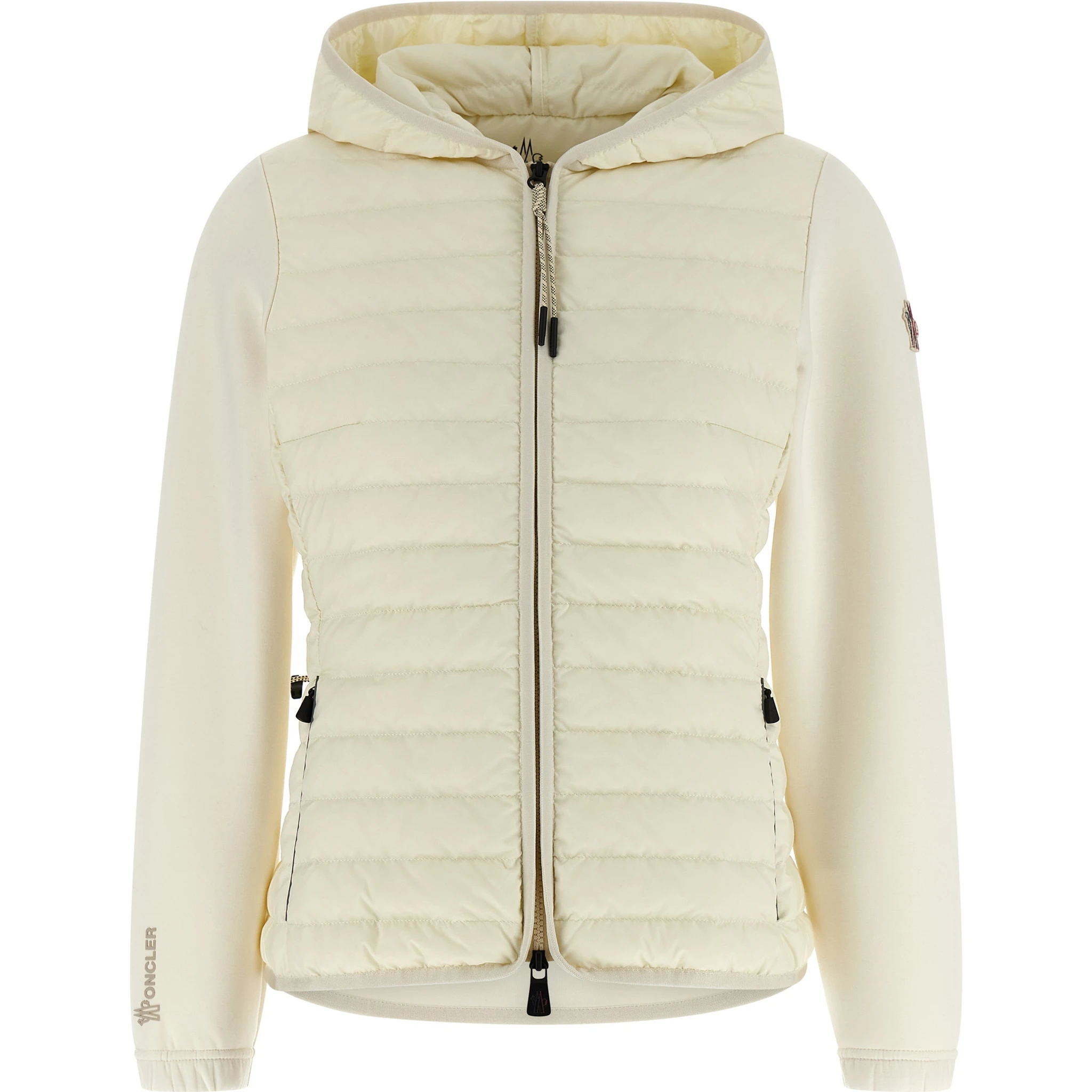 White Polyamide Sweatshirt