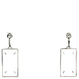Silver Brass Earrings