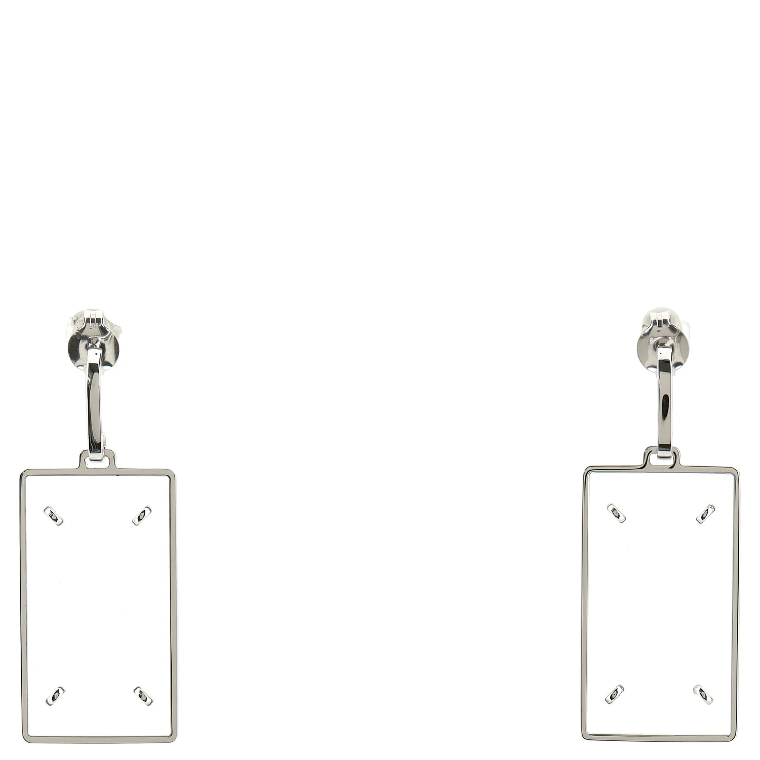 Silver Brass Earrings