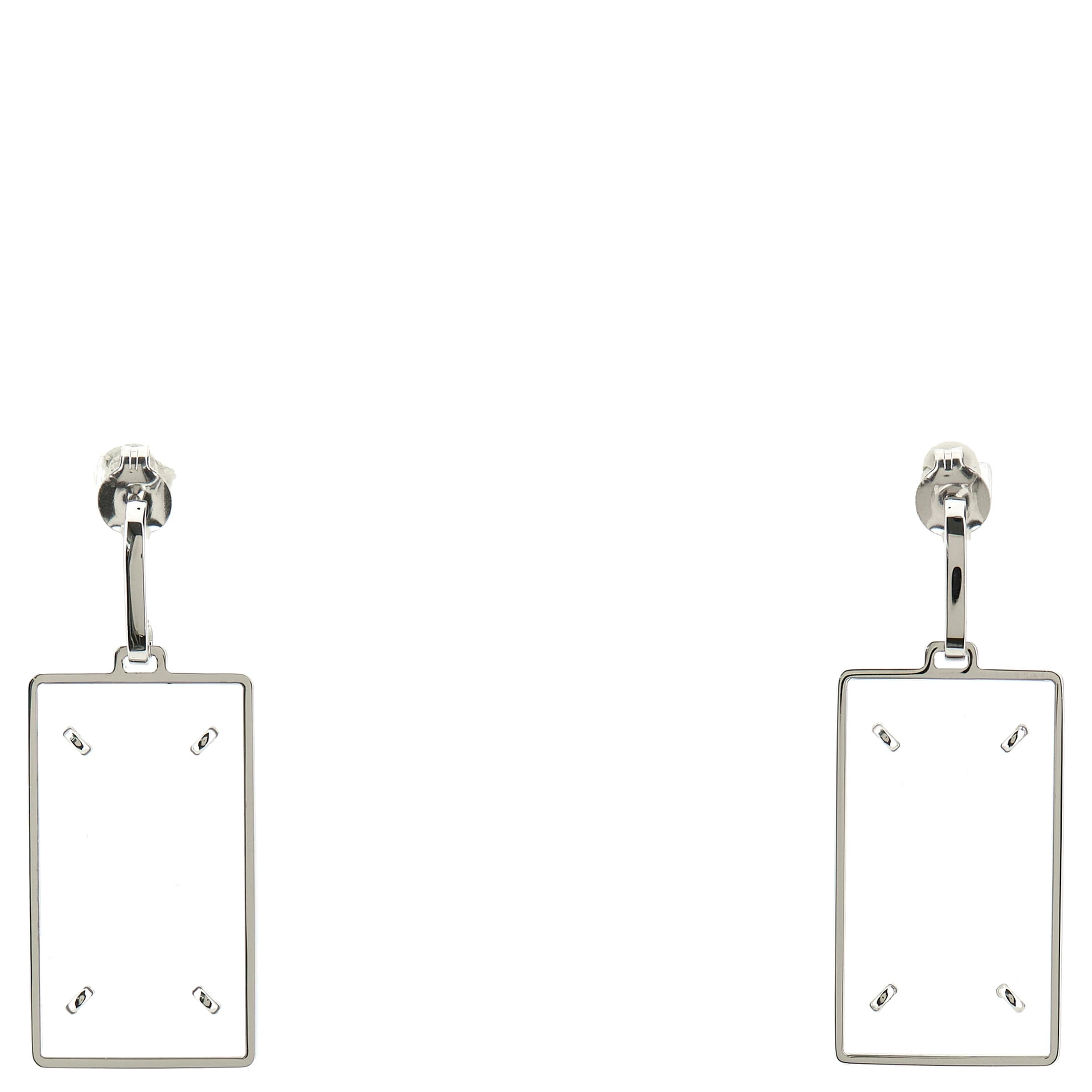 Silver Brass Earrings