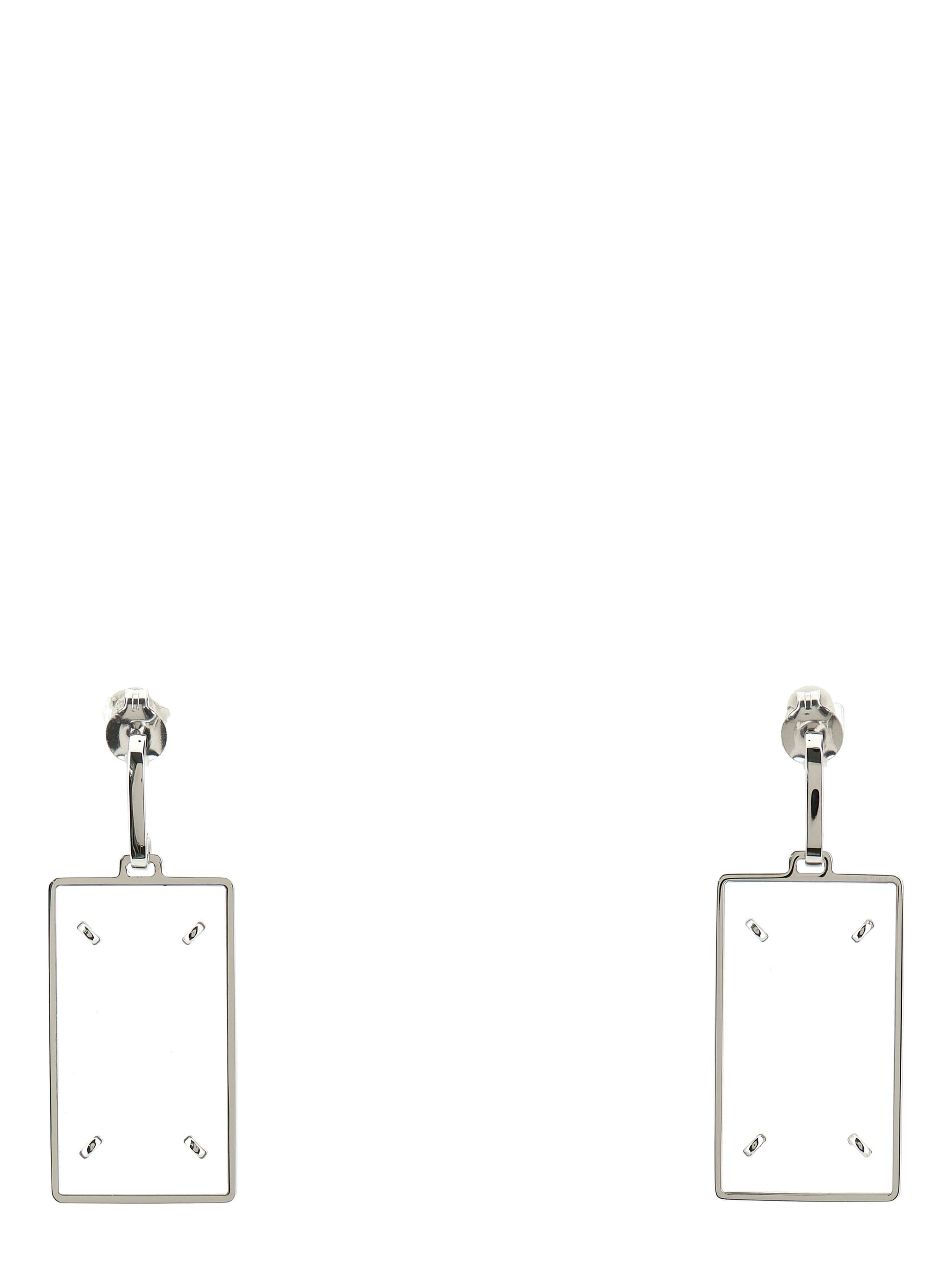 Silver Brass Earrings
