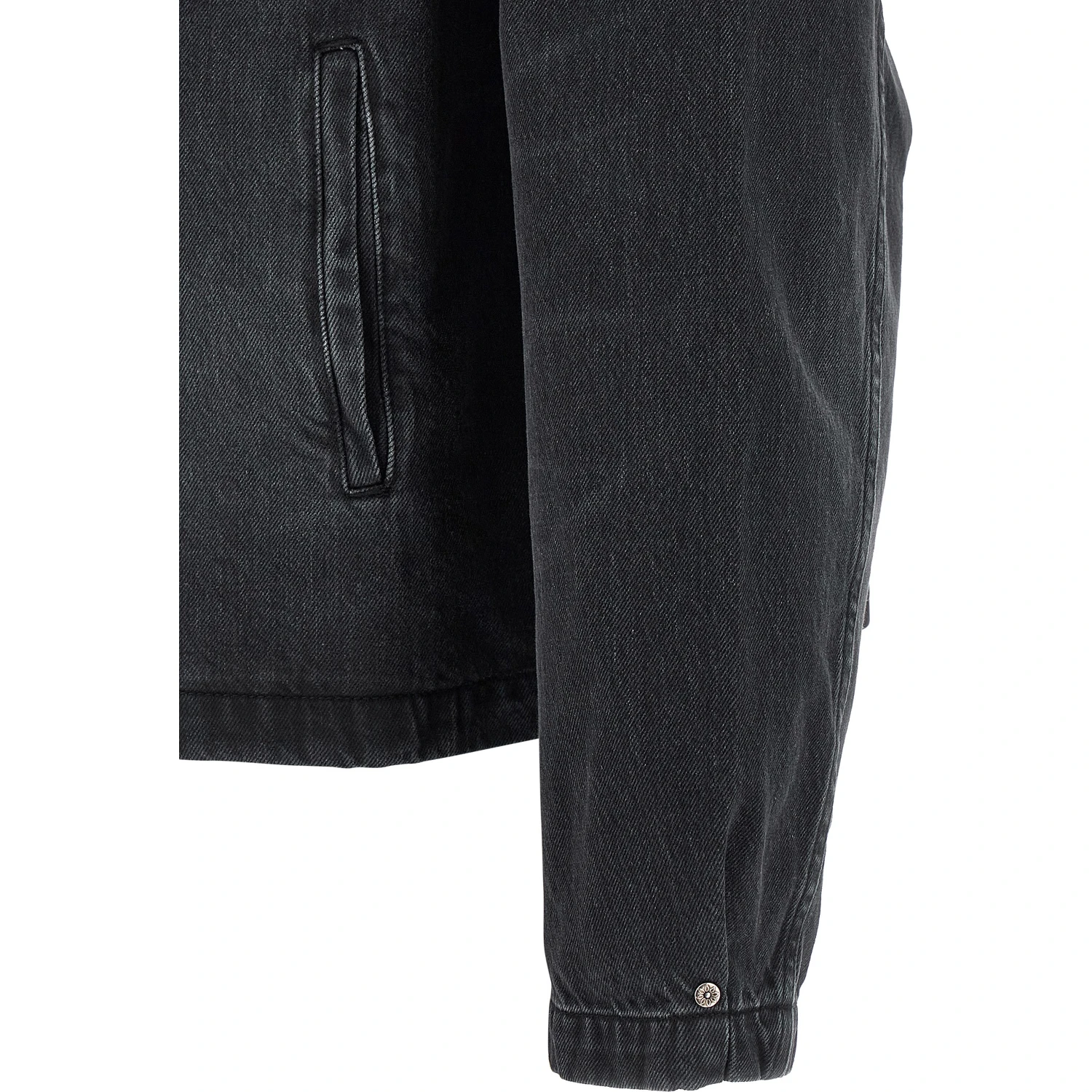 Black Organic Cotton Denim Jacket