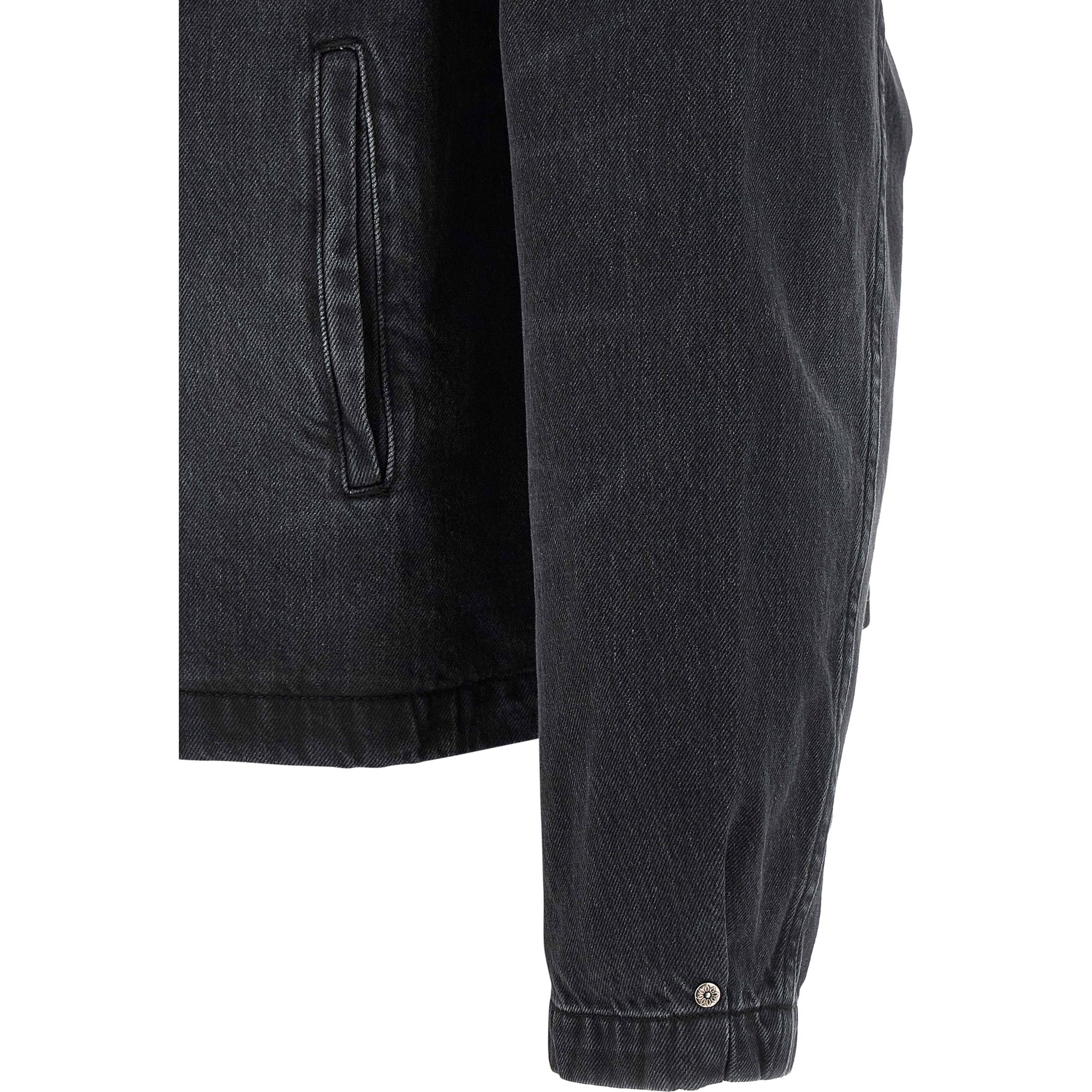 Black Organic Cotton Denim Jacket